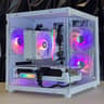 HIGH END RX 9070 XT ALL WHITE CUSTOM GAMING PC!