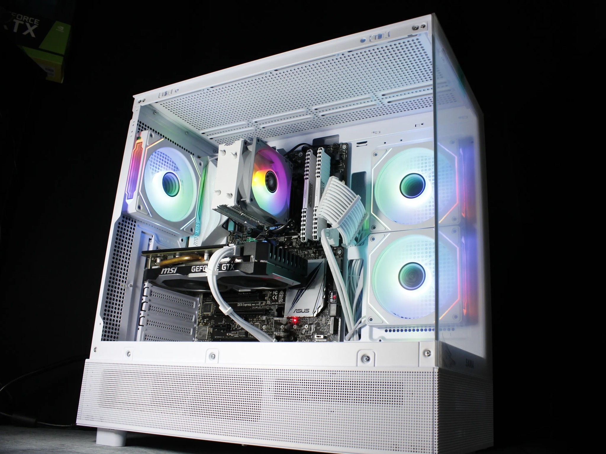 White Gaming PC [GTX 1660 Super][ Intel i7]