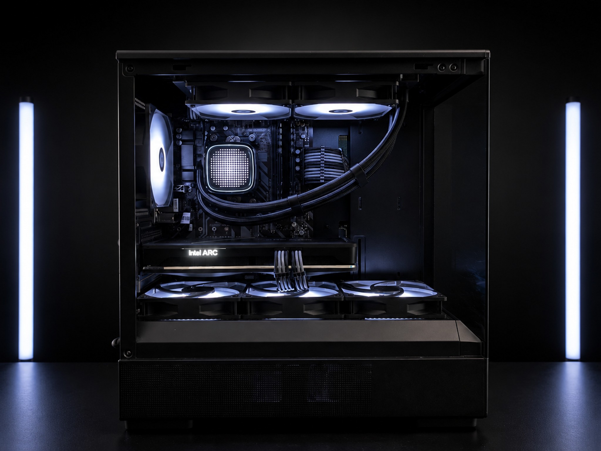 💫Quasar💫| Mid-Range Gaming PC | Arc a750 | Ryzen 5 3600 | 2+ TB | Liquid Cooled