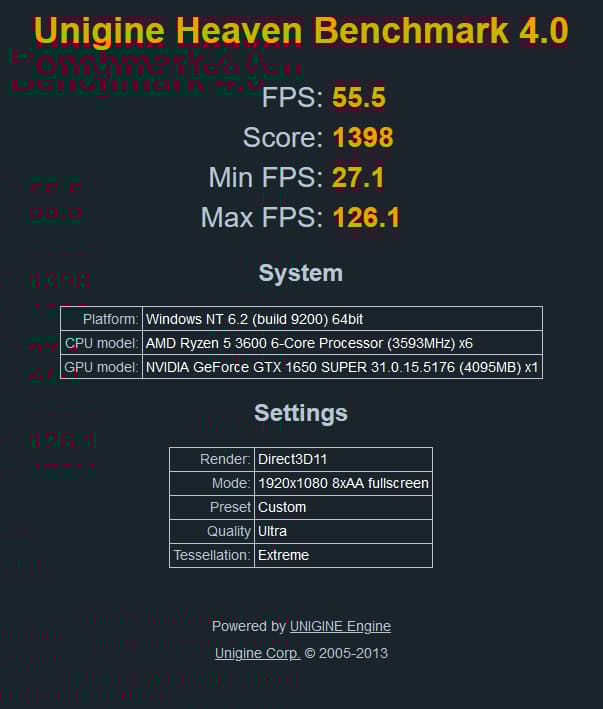 Gigabyte GTX 1650 SUPER 4GB