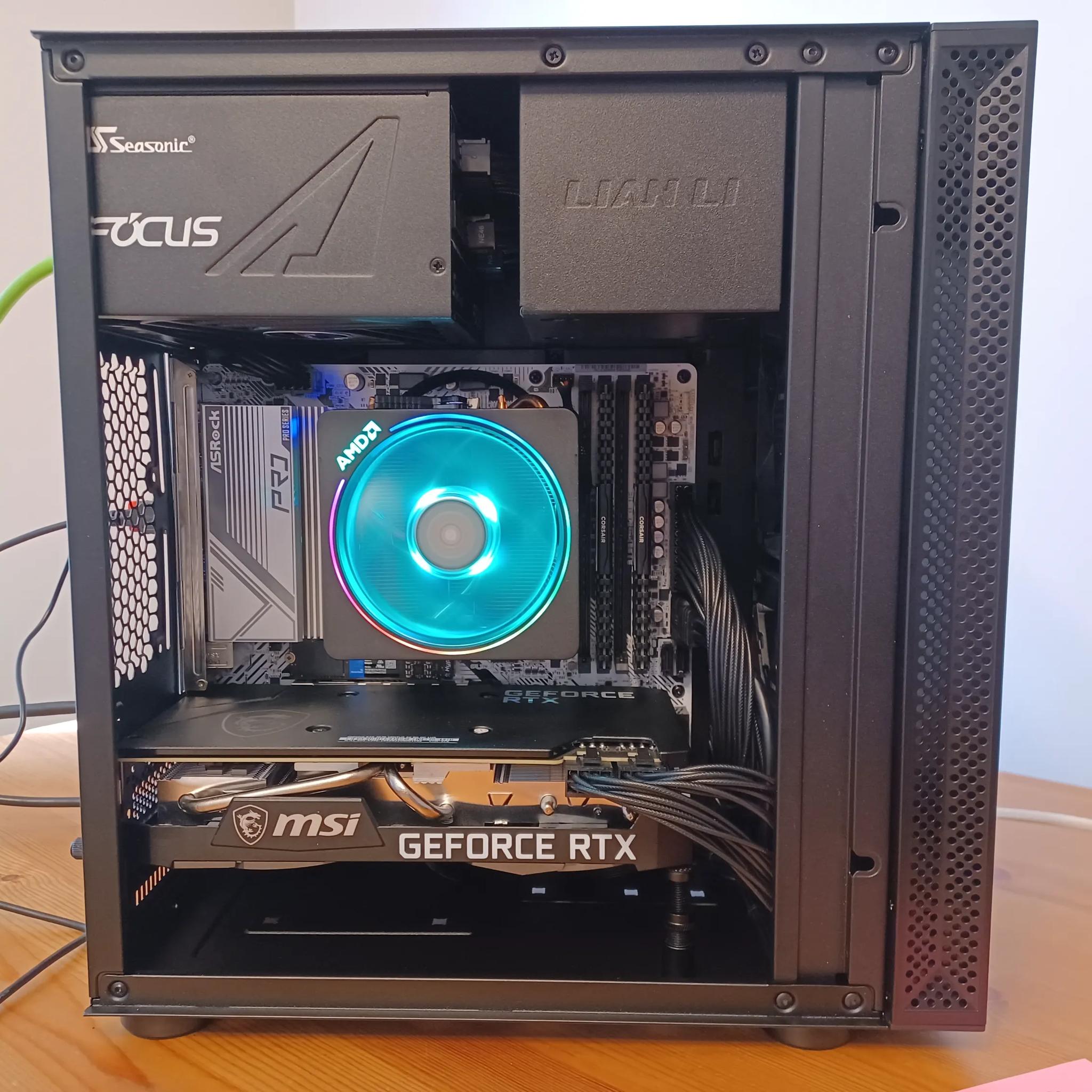 [model010unit0rev1] 1080p Mini-Tower PC (RTX 3070 + Ryzen 7 5800XT + 32GB DDR4)