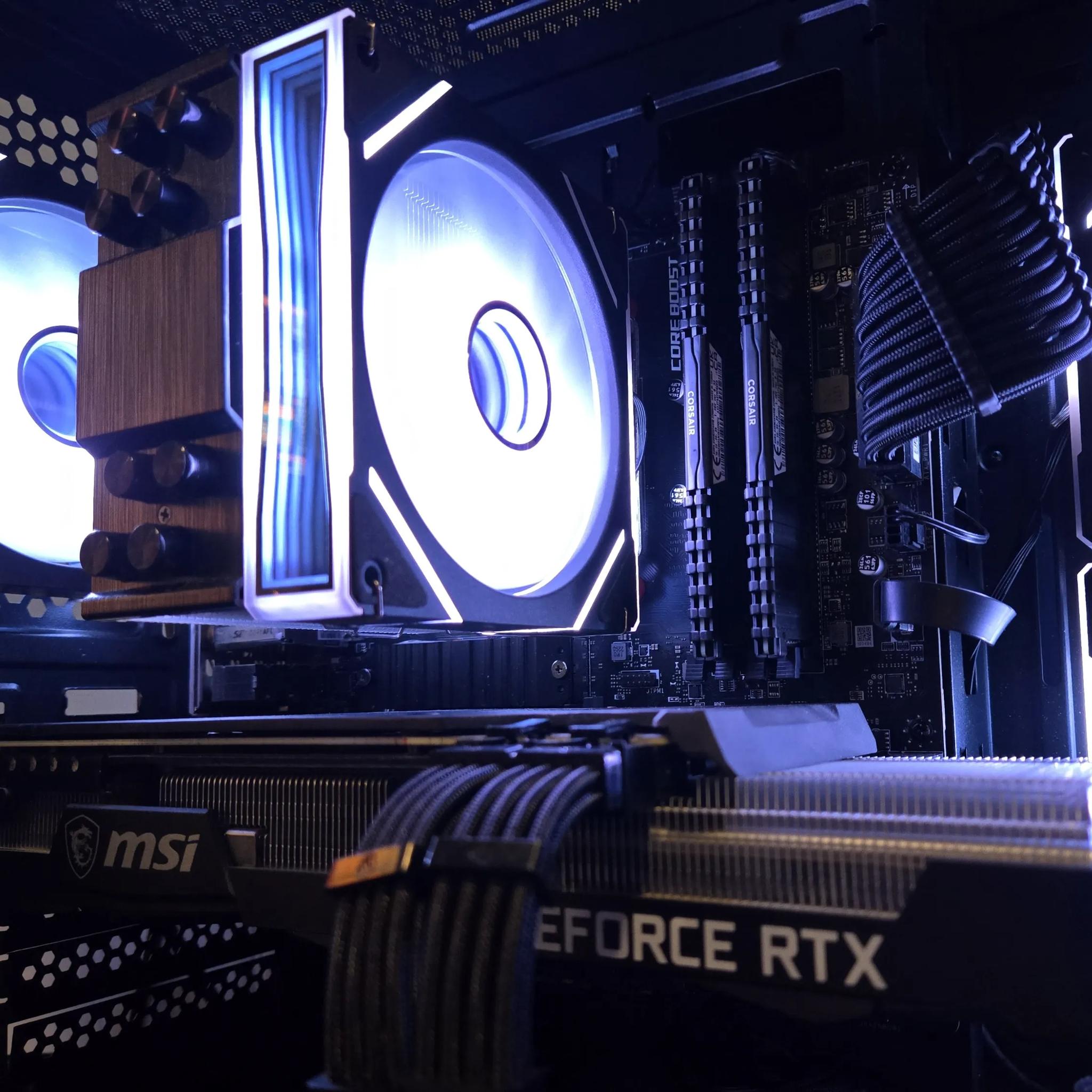 🐉🖥️MSI 1080/1440p Gaming PC 🖥️🐉 | 5600X| RTX 3070| 32GB DDR4| ITB SSD| Wifi/BT| Win 11 Pro🖥️🐉