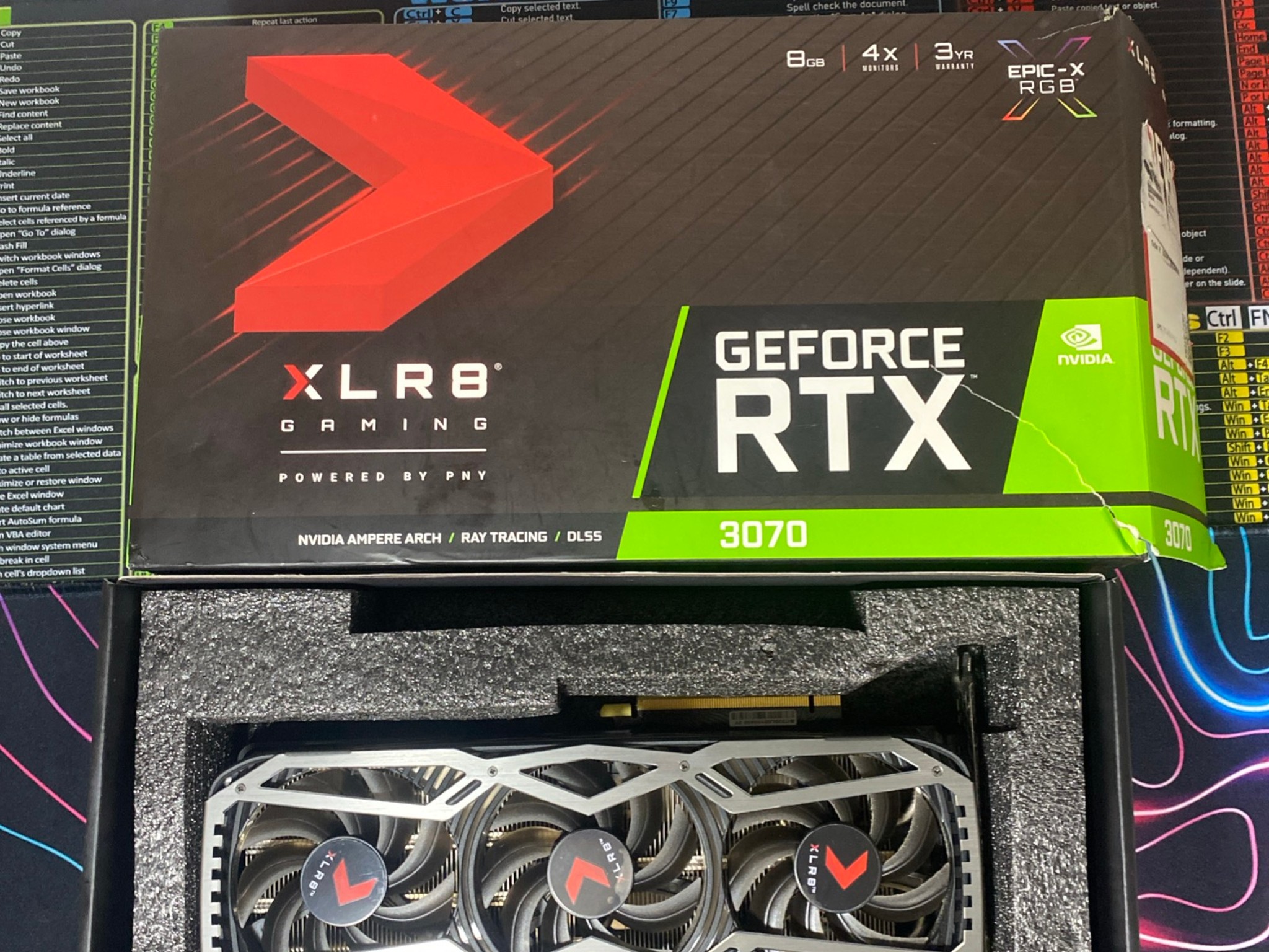 RTX 3070 PNY XLR8 Gaming EPIC-X RGB Triple Fan Edition 8GB GDDR6