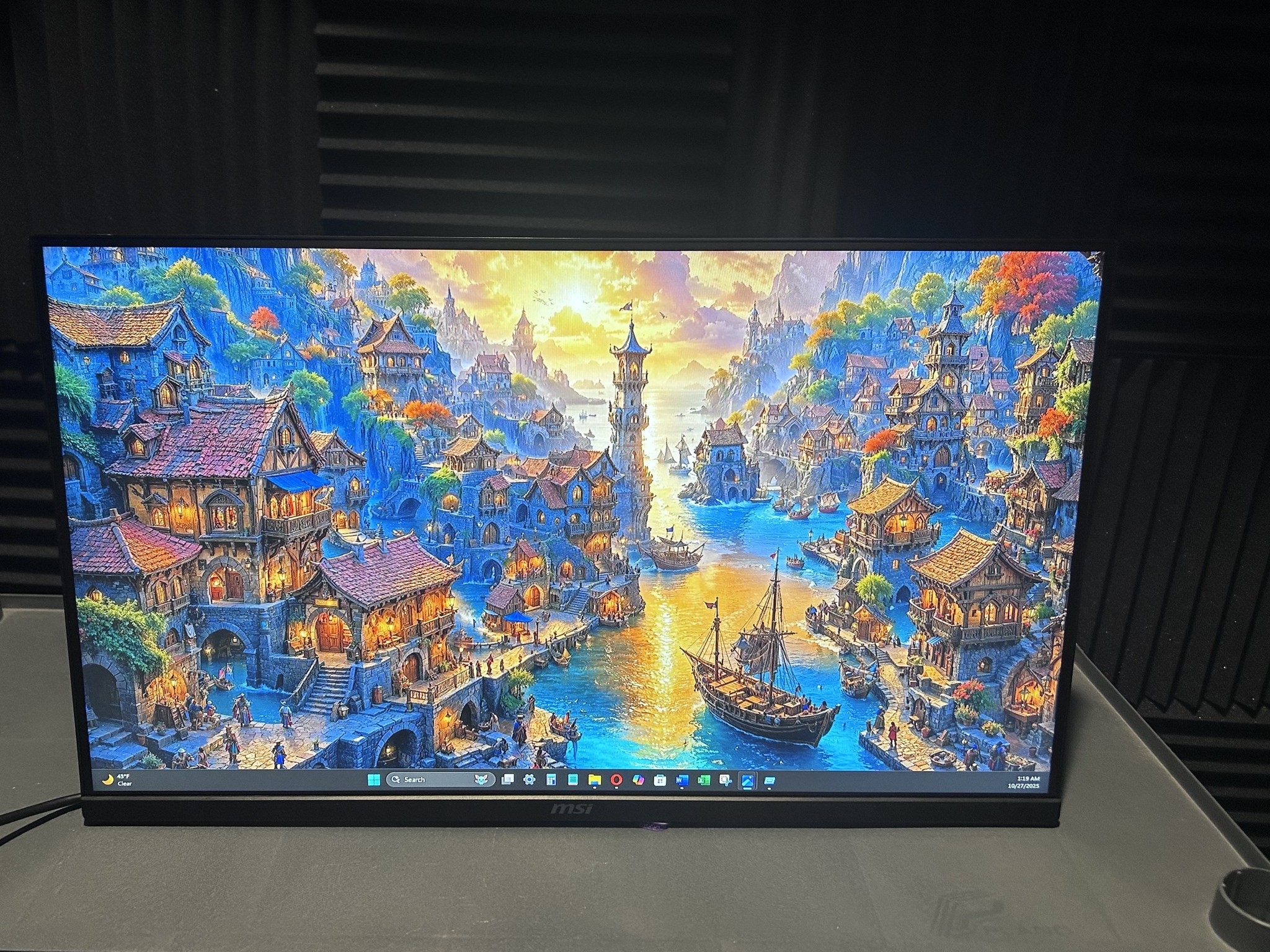 MSI 24.5" Full HD (1920 x 1080) 180Hz Gaming Monitor (G255F)