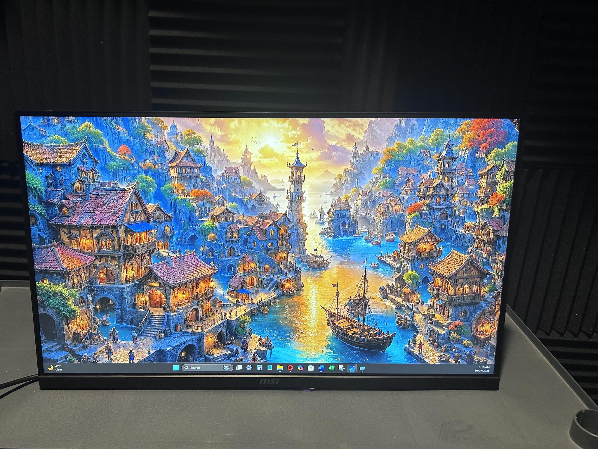 MSI 24.5" Full HD (1920 x 1080) 180Hz Gaming Monitor (G255F)
