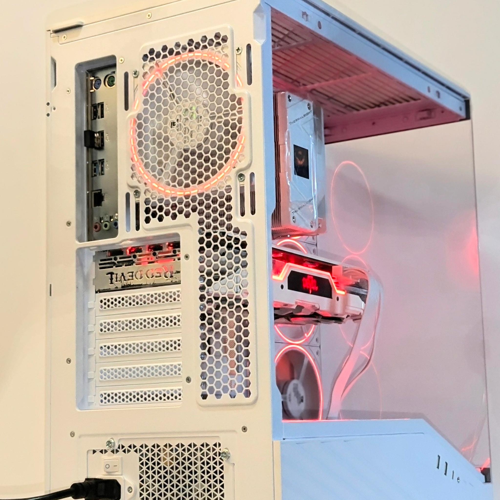 ReD DeviL 1080p-1440p Gaming PC🔴🔥|RX 5700XT|16GB RAM|Intel (12-c/24-t)| Windows 11 Pro