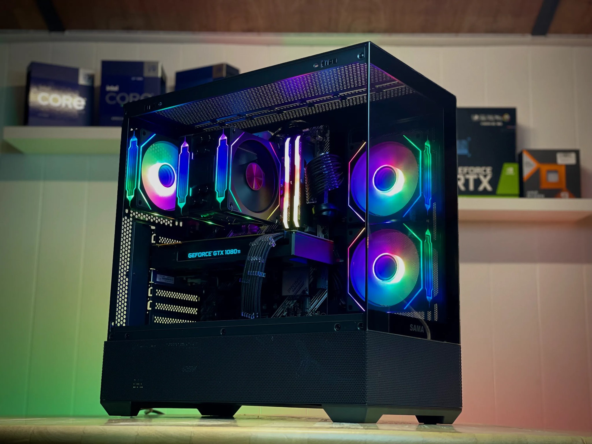 High-Performance Gaming PC (Ryzen 7 + GTX 1080 ti)