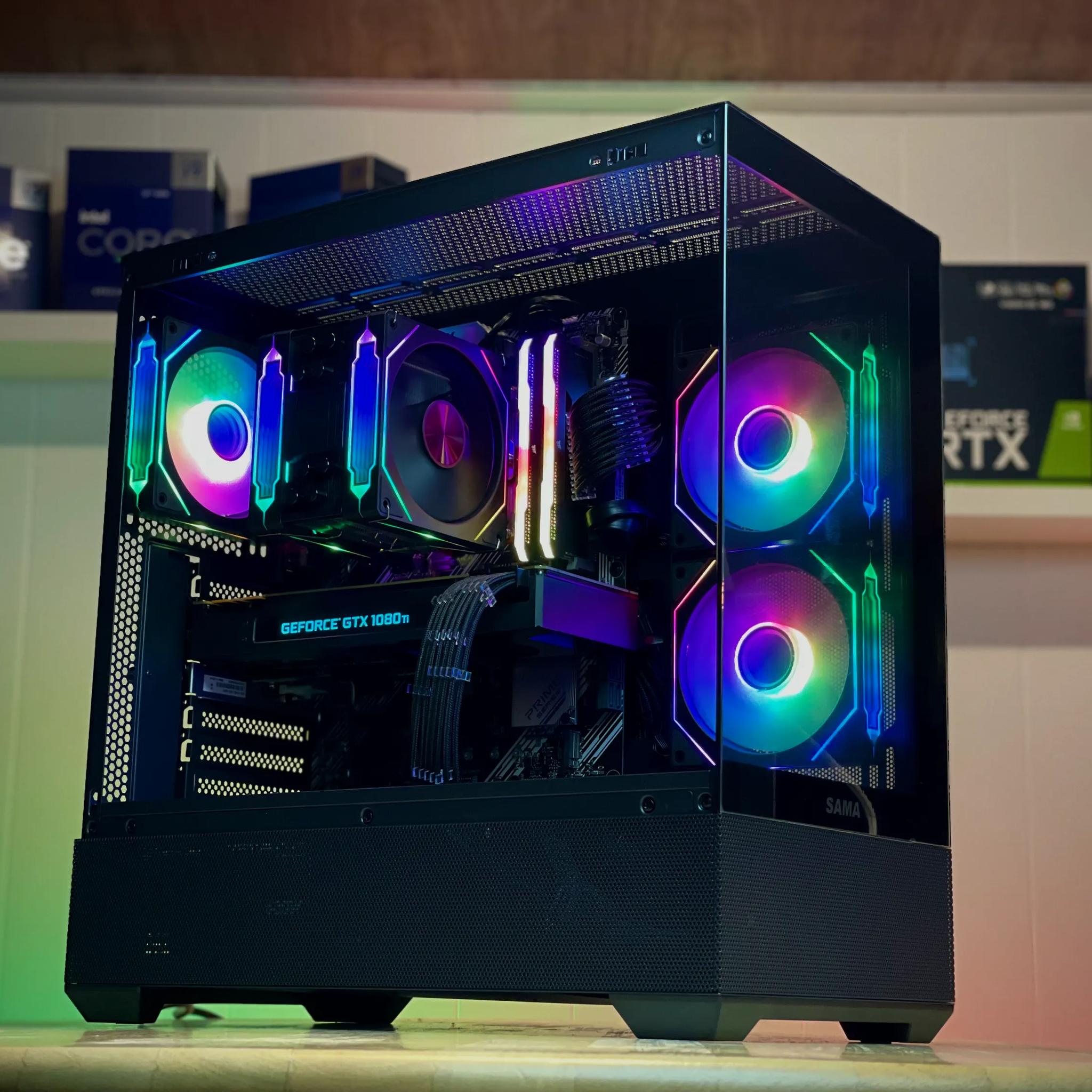High-Performance Gaming PC (Ryzen 7 + GTX 1080 ti)