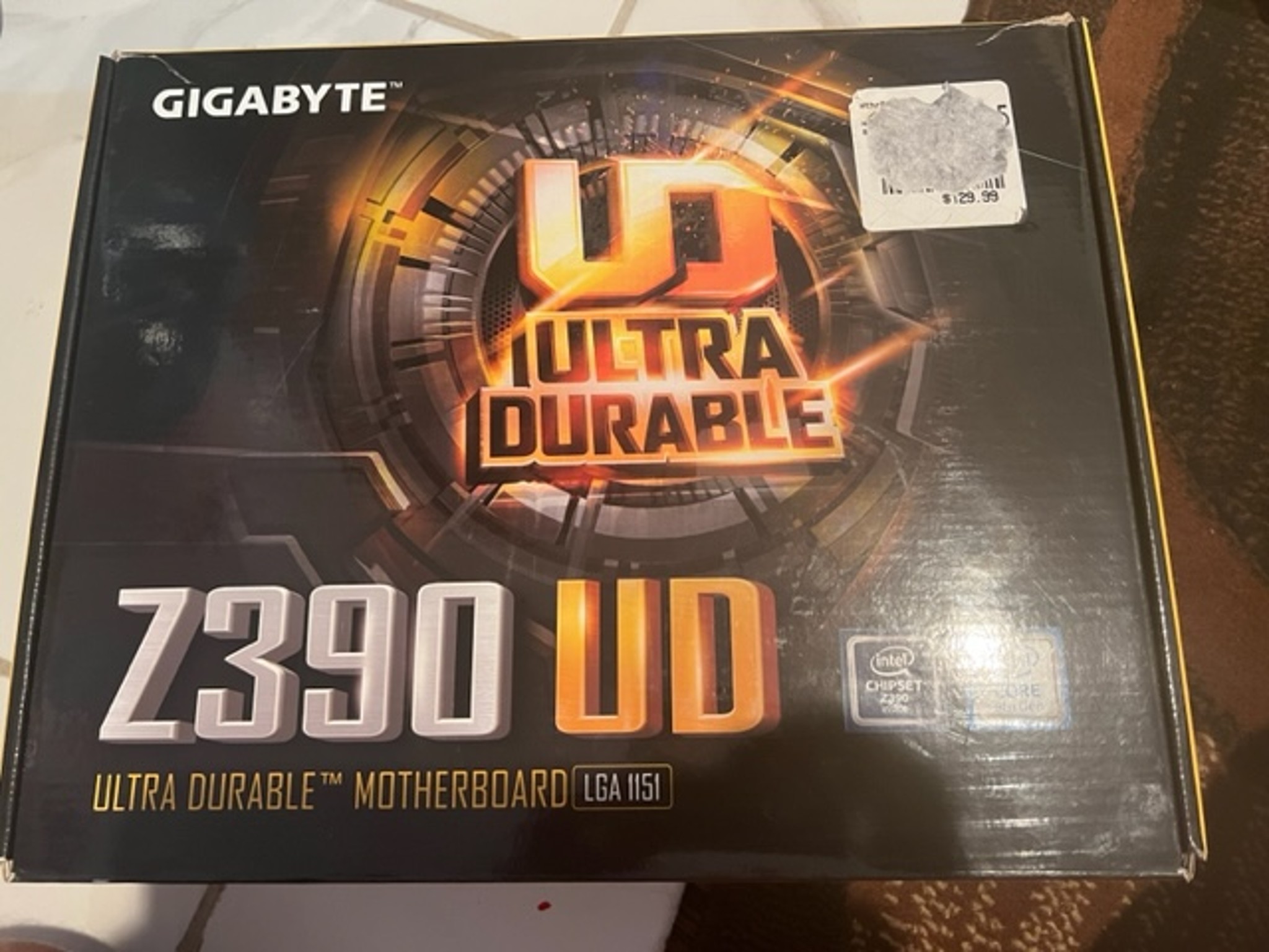 Gigabyte Z390 UD LGA 1151 (Intel 8th and 9th Gen) Ultra Durable ATX Motherboard