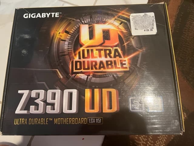 Gigabyte Z390 UD LGA 1151 (Intel 8th and 9th Gen) Ultra Durable ATX Motherboard
