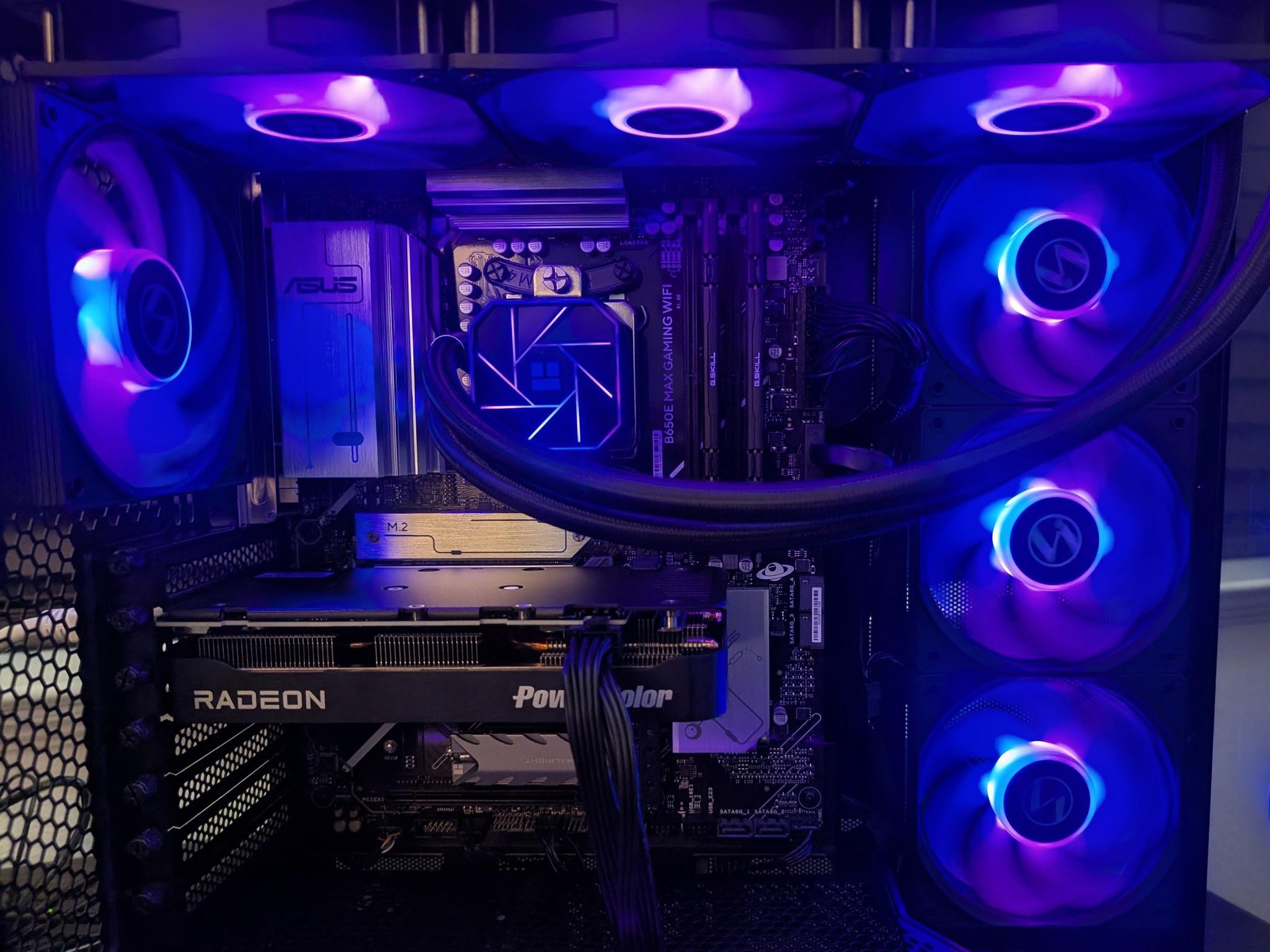 Ryzen 5 7600X |RX 9060 XT 16GB | 32GB DDR5 |256GB + 1TB NVMe SSD | Wifi | Windows 11 | Gaming PC