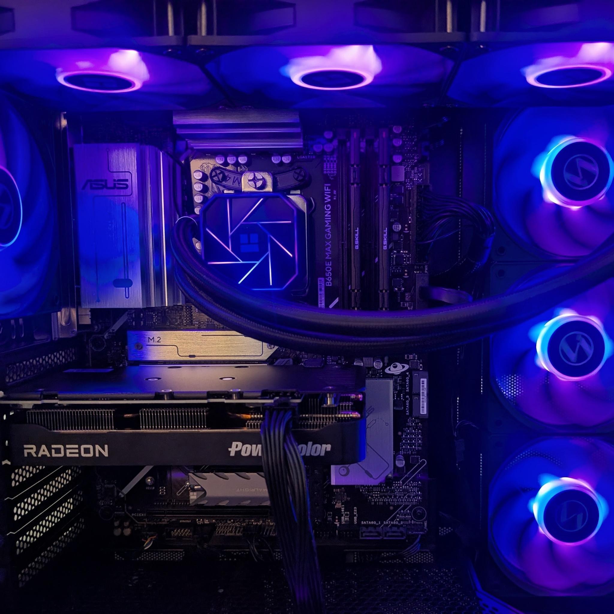 Ryzen 5 7600X |RX 9060 XT 16GB | 32GB DDR5 |256GB + 1TB NVMe SSD | Wifi | Windows 11 | Gaming PC