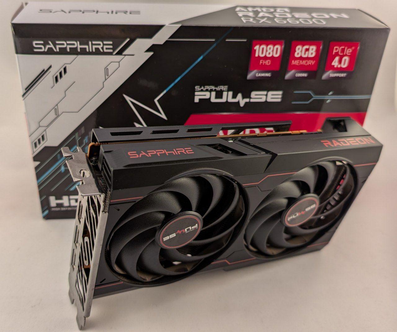 Sapphire Pulse AMD Radeon 6600 8GB