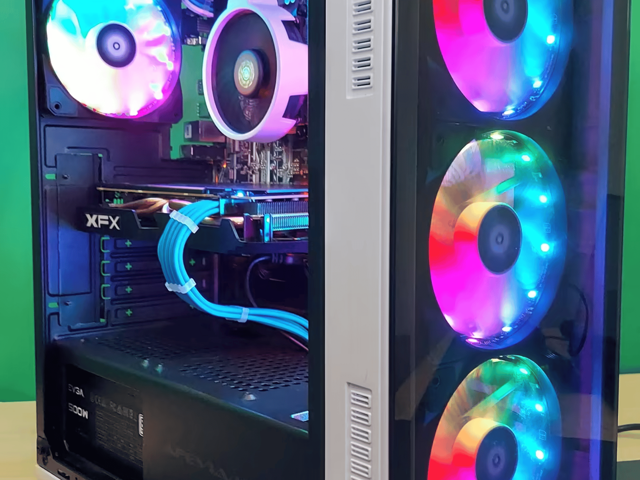 "Aura" Gaming PC - Ryzen 2600x, RX 580 8GB, 16GB RAM