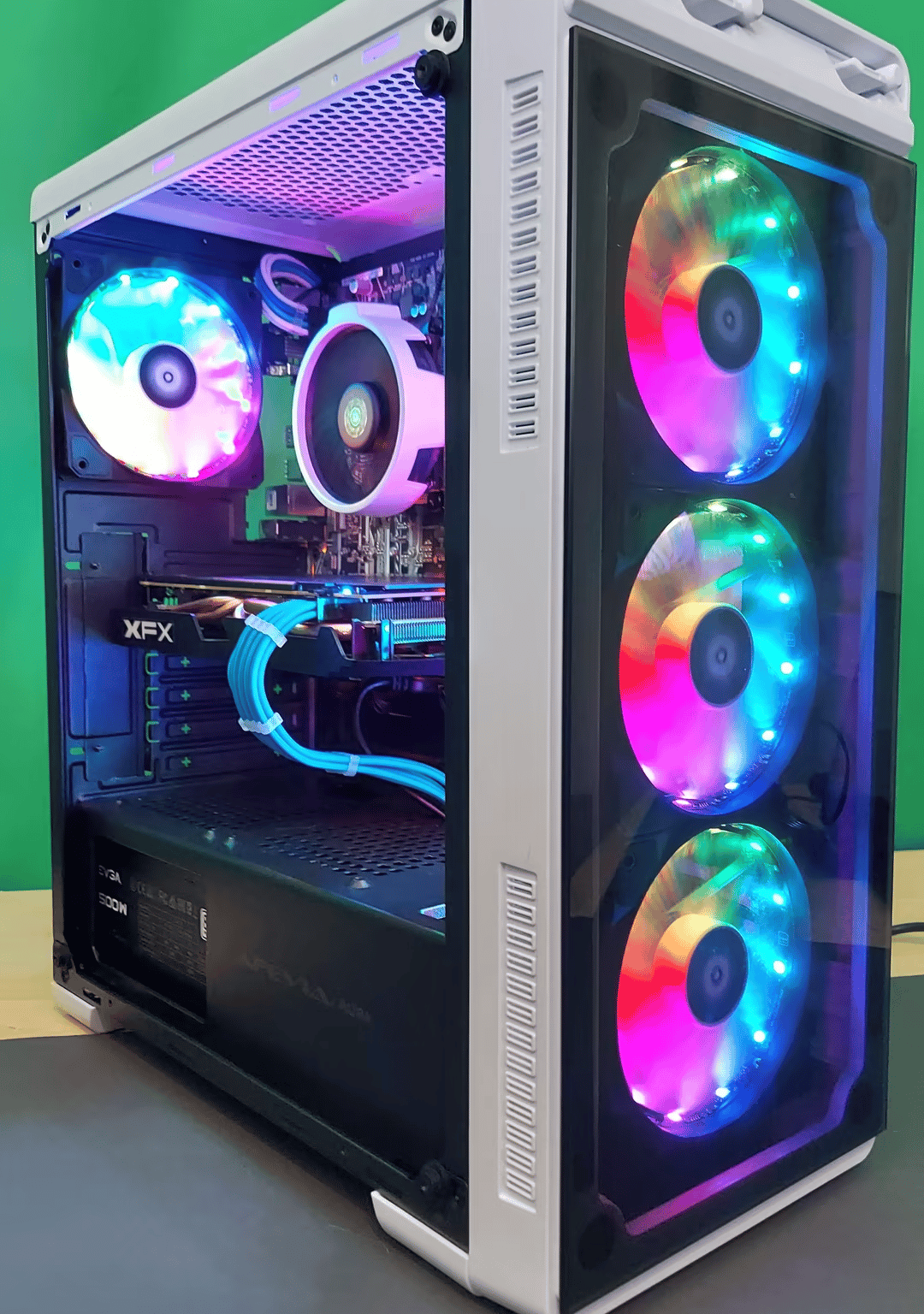"Aura" Gaming PC - Ryzen 2600x, RX 580 8GB, 16GB RAM