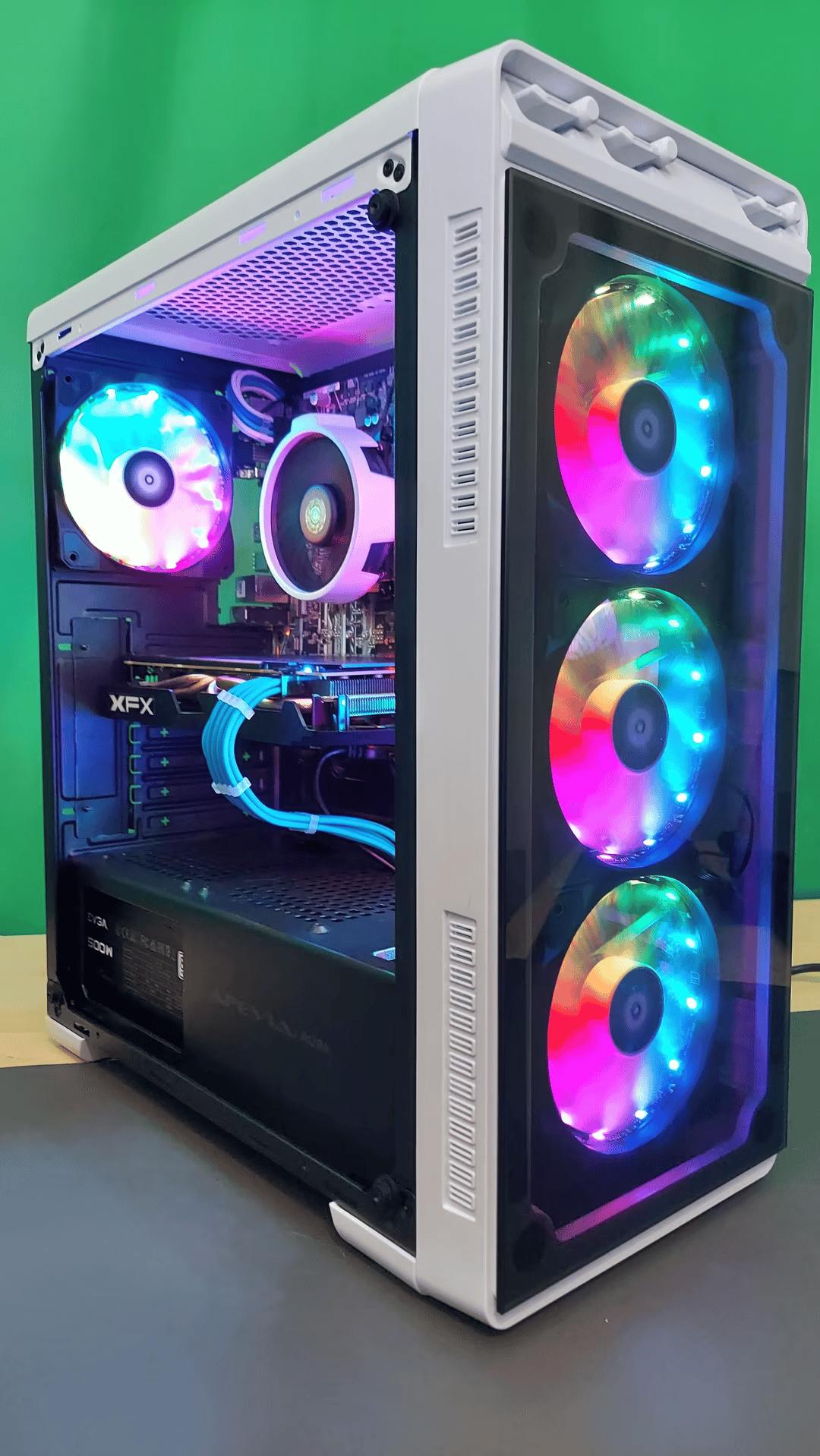 "Aura" Gaming PC - Ryzen 2600x, RX 580 8GB, 16GB RAM