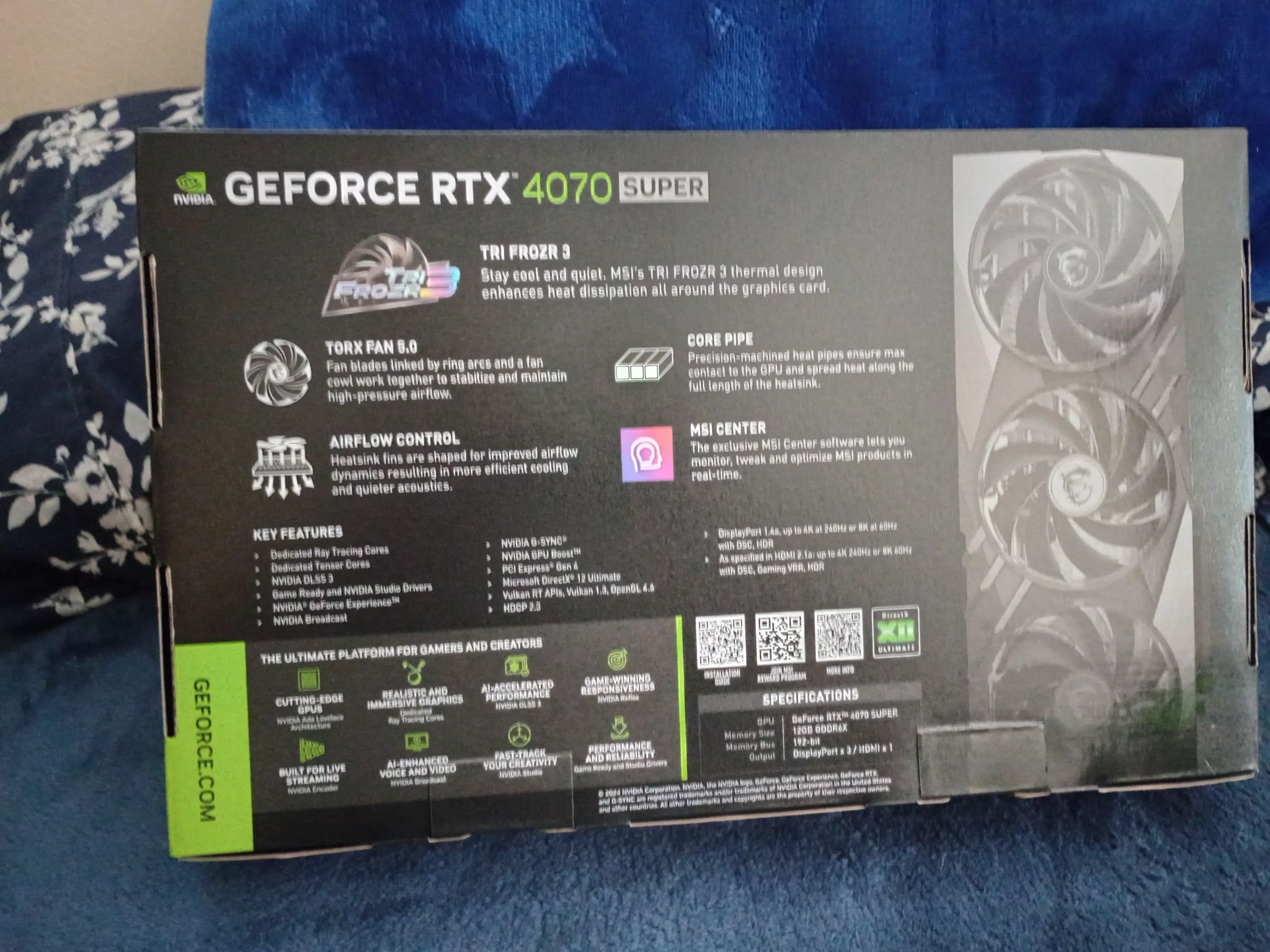 MSI Gaming Slim RTX4070 Super
