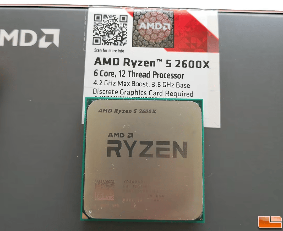 Ryzen 5 2600x
