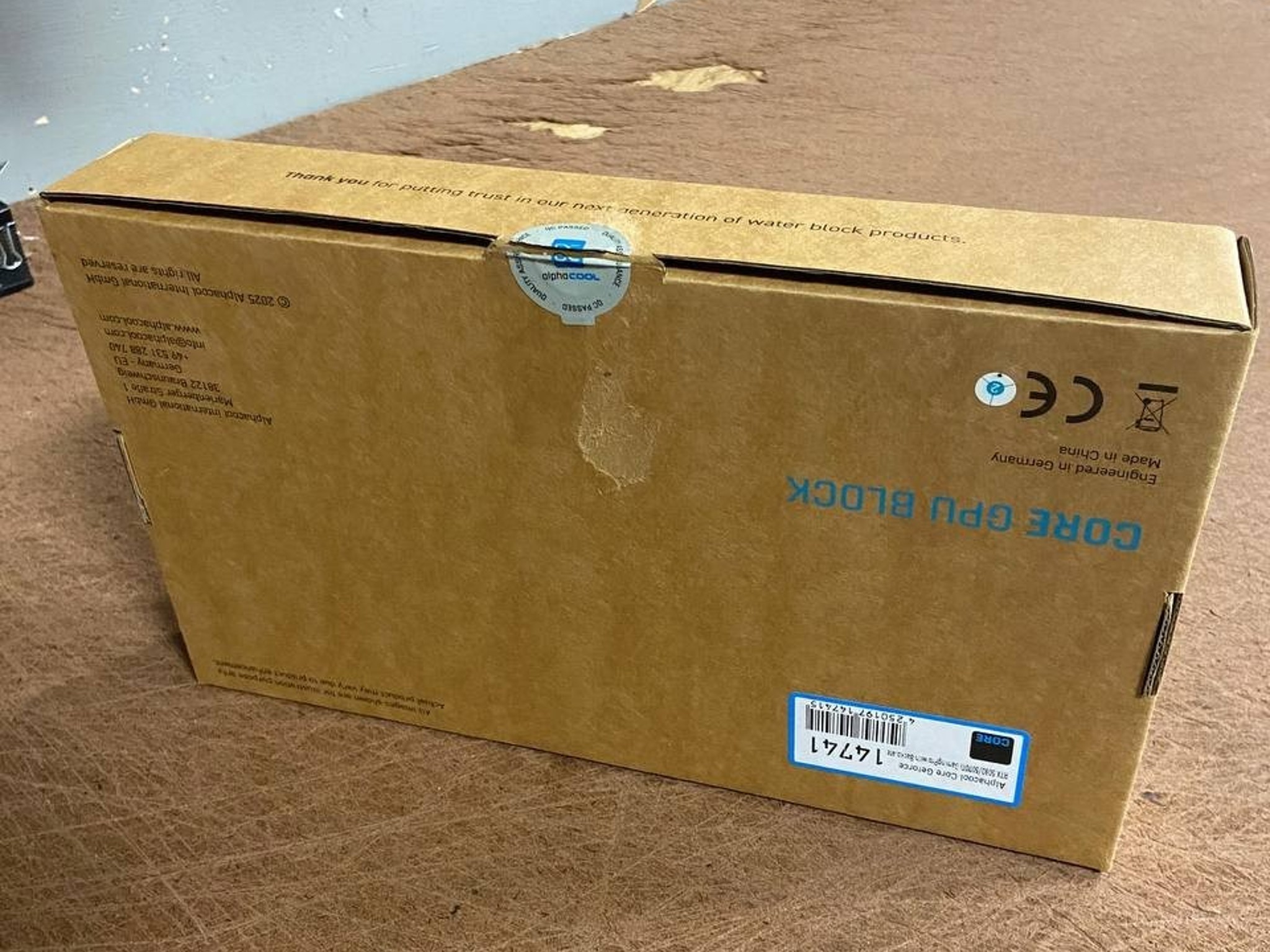 Alphacool Core Geforce RTX 5080/5070Ti GamingPro with Backplate (14741)