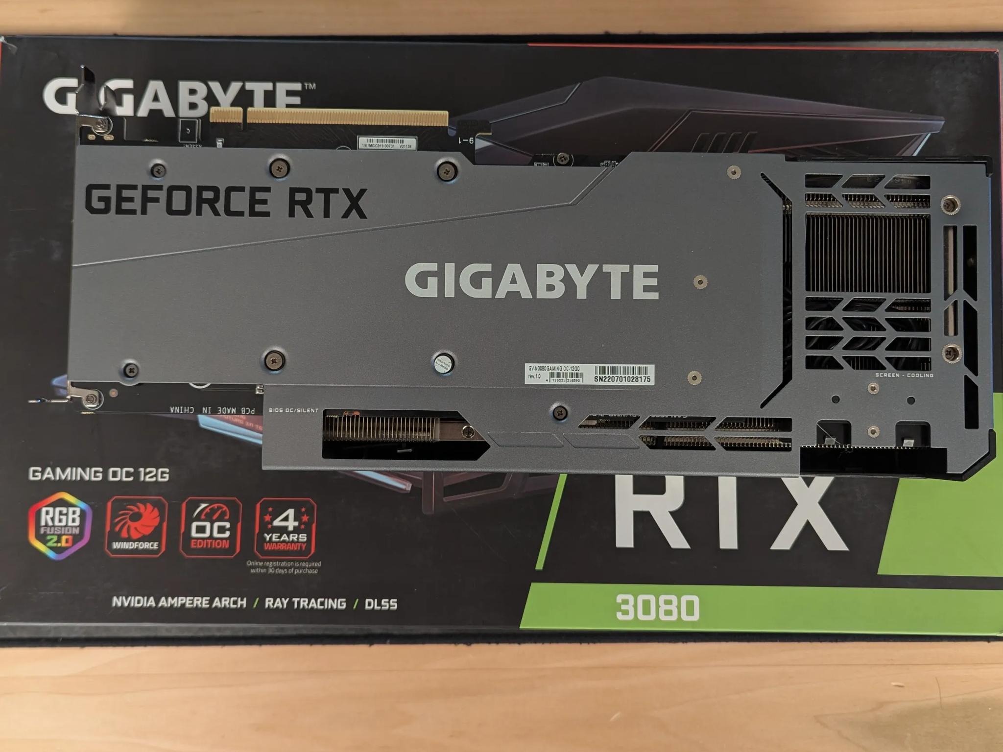 🔥 Gigabyte 3080 Gaming OC – 4K Ultra Gaming Powerhouse | Triple-Fan Cooling 🎯