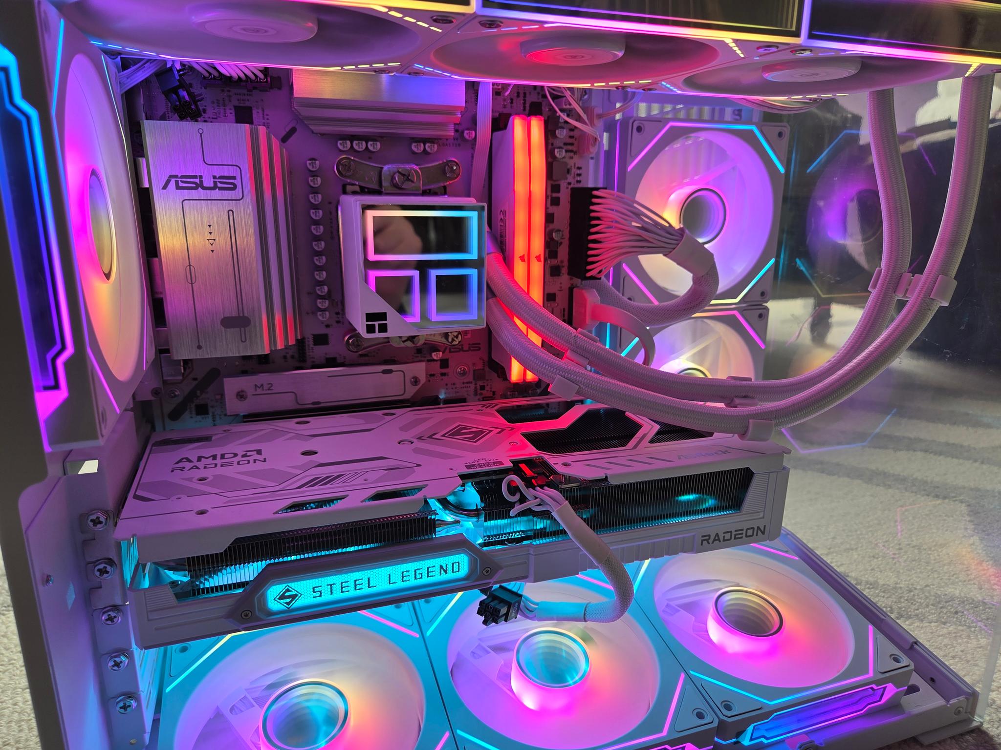 Alemoly #0004 — High-Performance 1440p / 4k White Gaming Pc