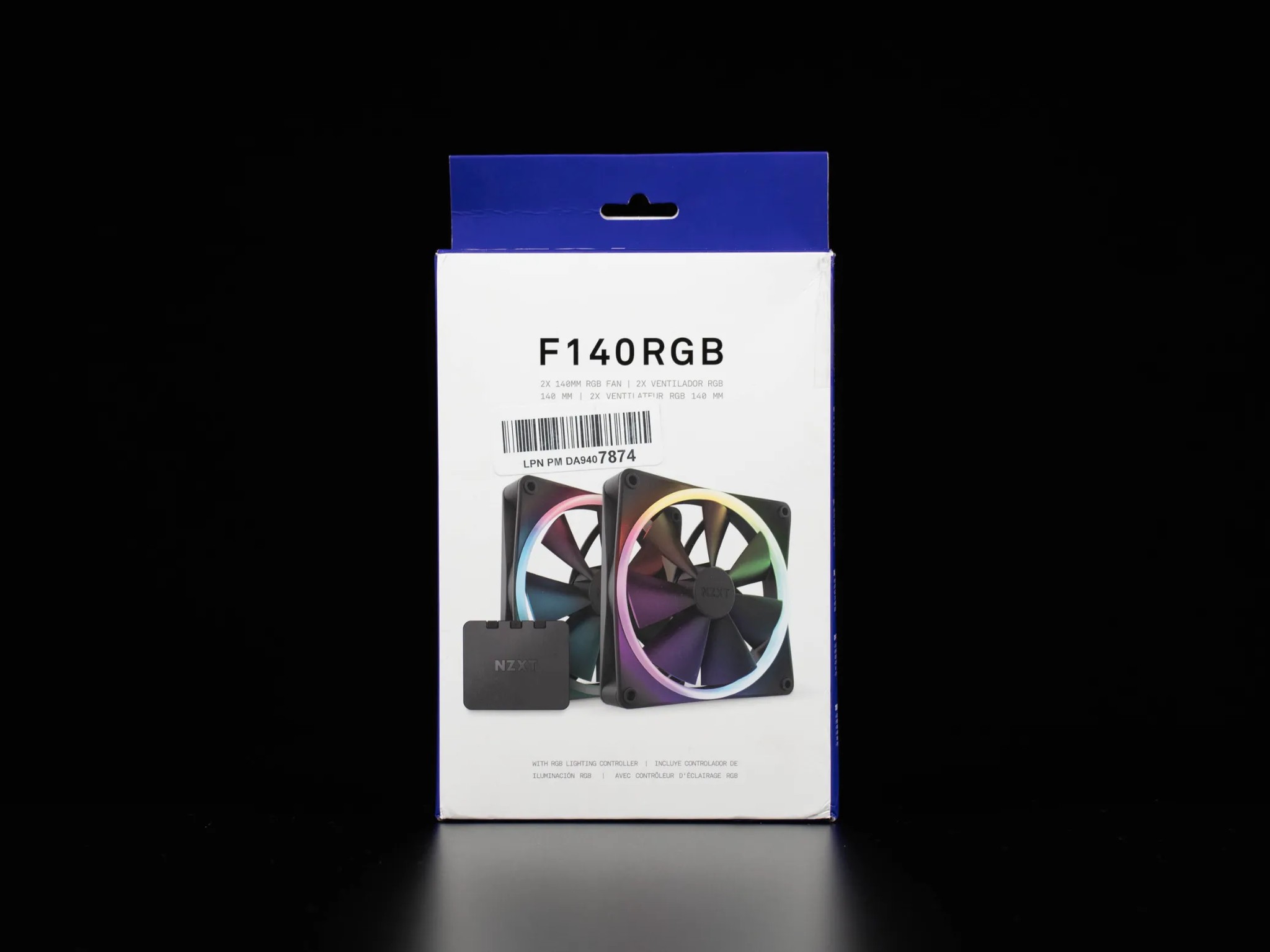 NZXT F140RGB 2 Pack + Controller