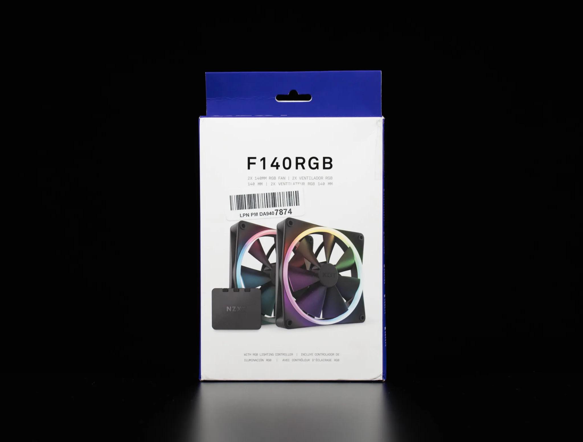 NZXT F140RGB 2 Pack + Controller