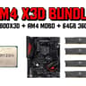 [BUNDLE] 5800X3D + 64GB T-Force Vulcan Z DDR4 4x16 + ASUS ROG Crosshair VII Hero