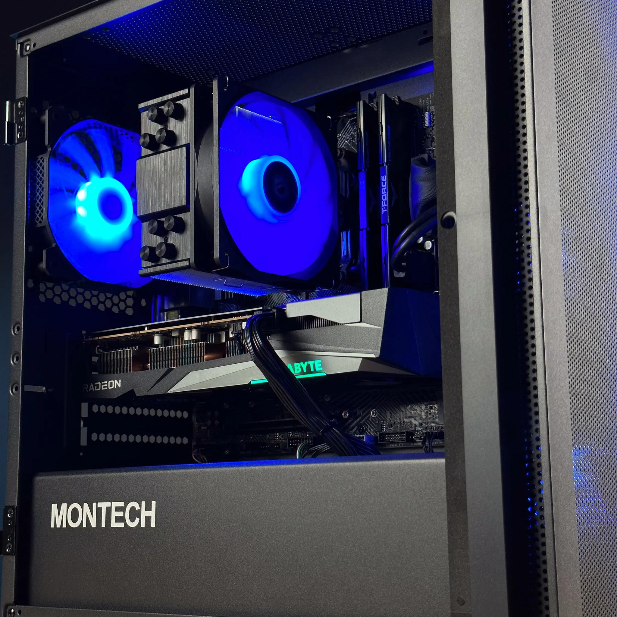 AES Mercury Ryzen 5 8400F/RTX 4060/32gb DDR5/1tb NVMe Gaming PC