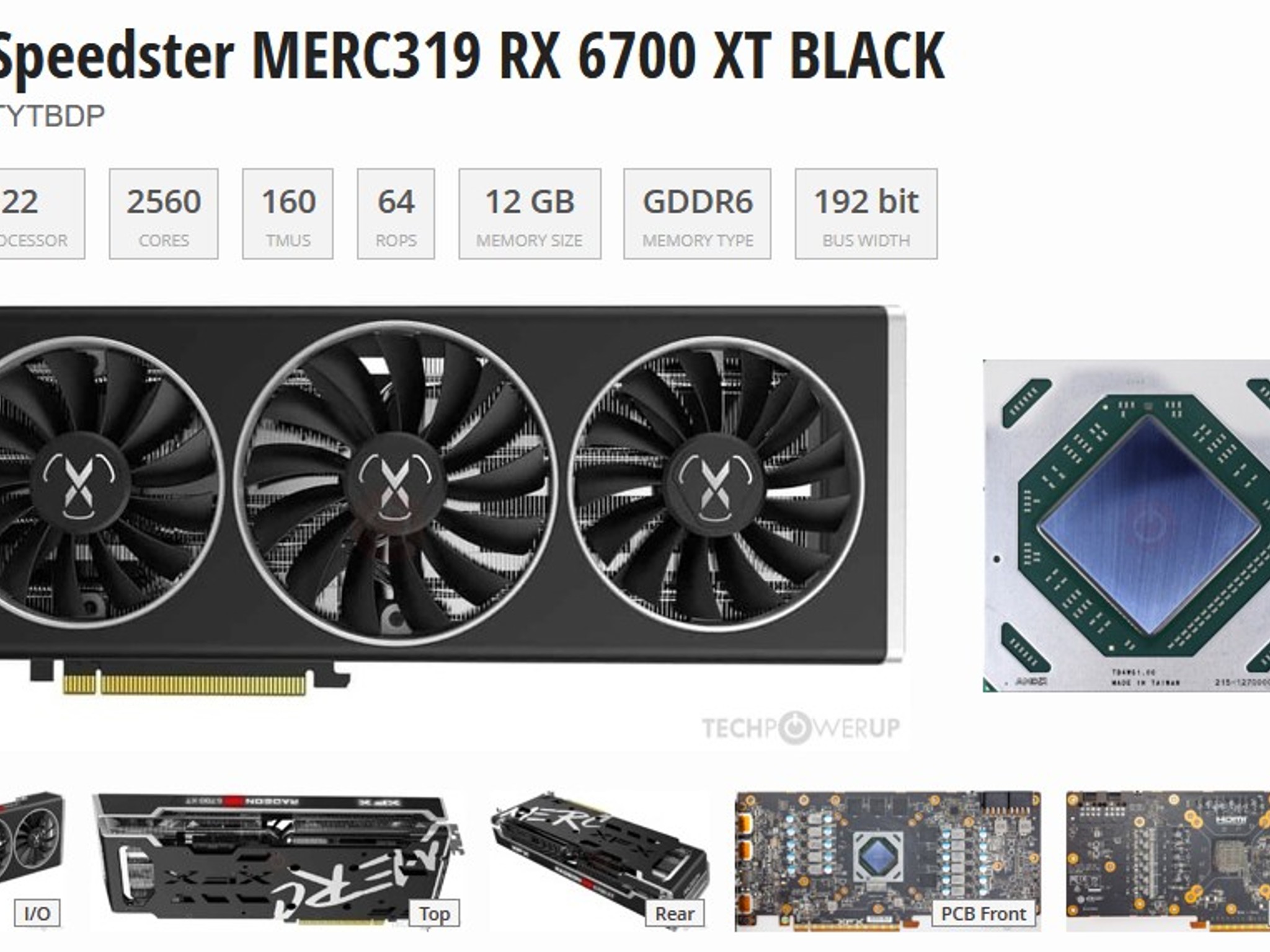 XFX Merc RX6700XT