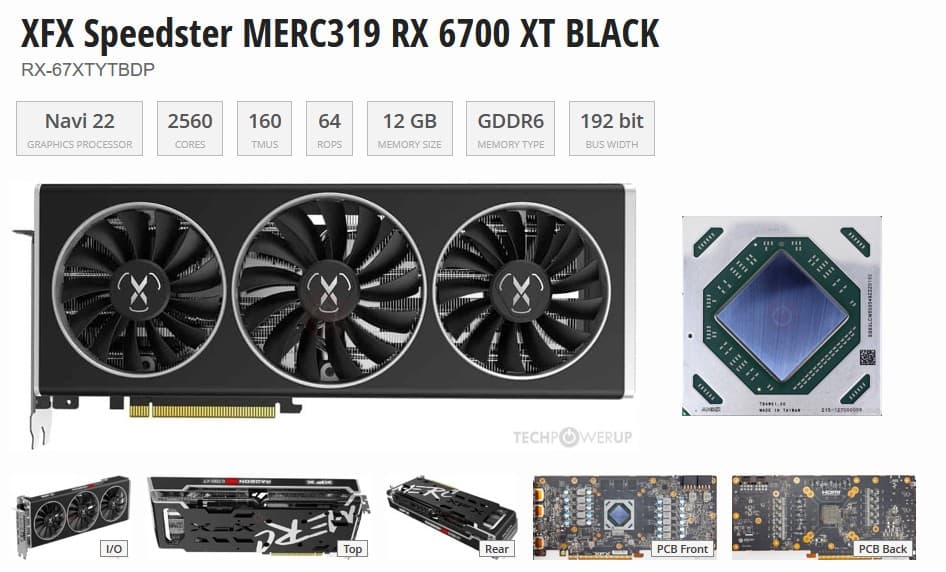XFX Merc RX6700XT