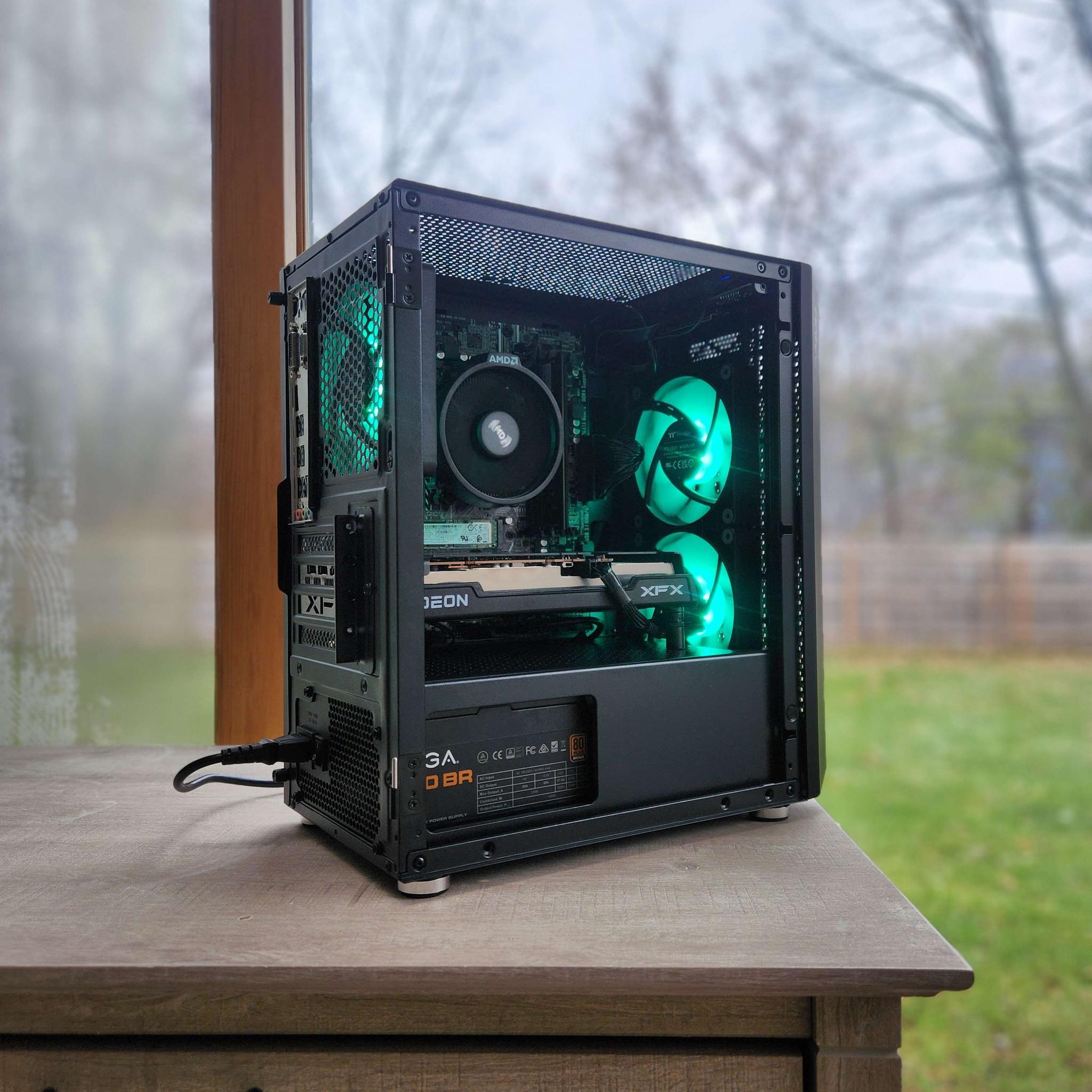 🍀RX 6600 | Ryzen 5 3600 | 16GB RAM | 1TB NVMe | Windows 11