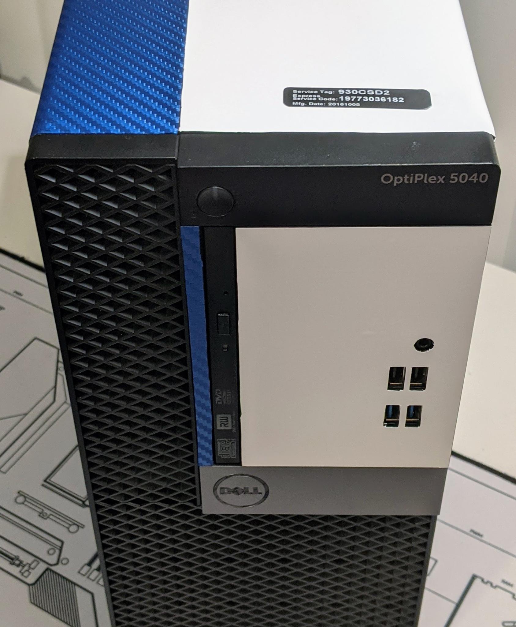 Upgraded Optiplex 5040/ i5-6500, RX 560 2GB