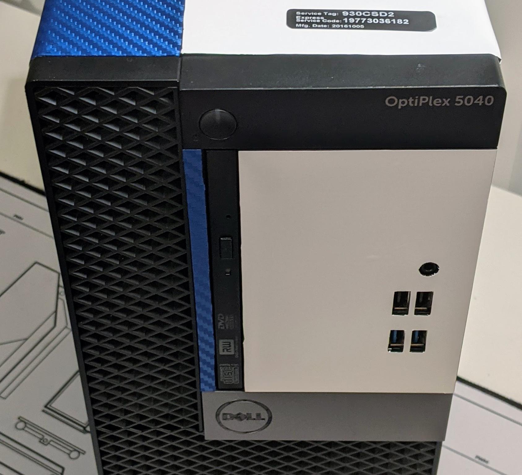 Upgraded Optiplex 5040/ i5-6500, RX 560 2GB