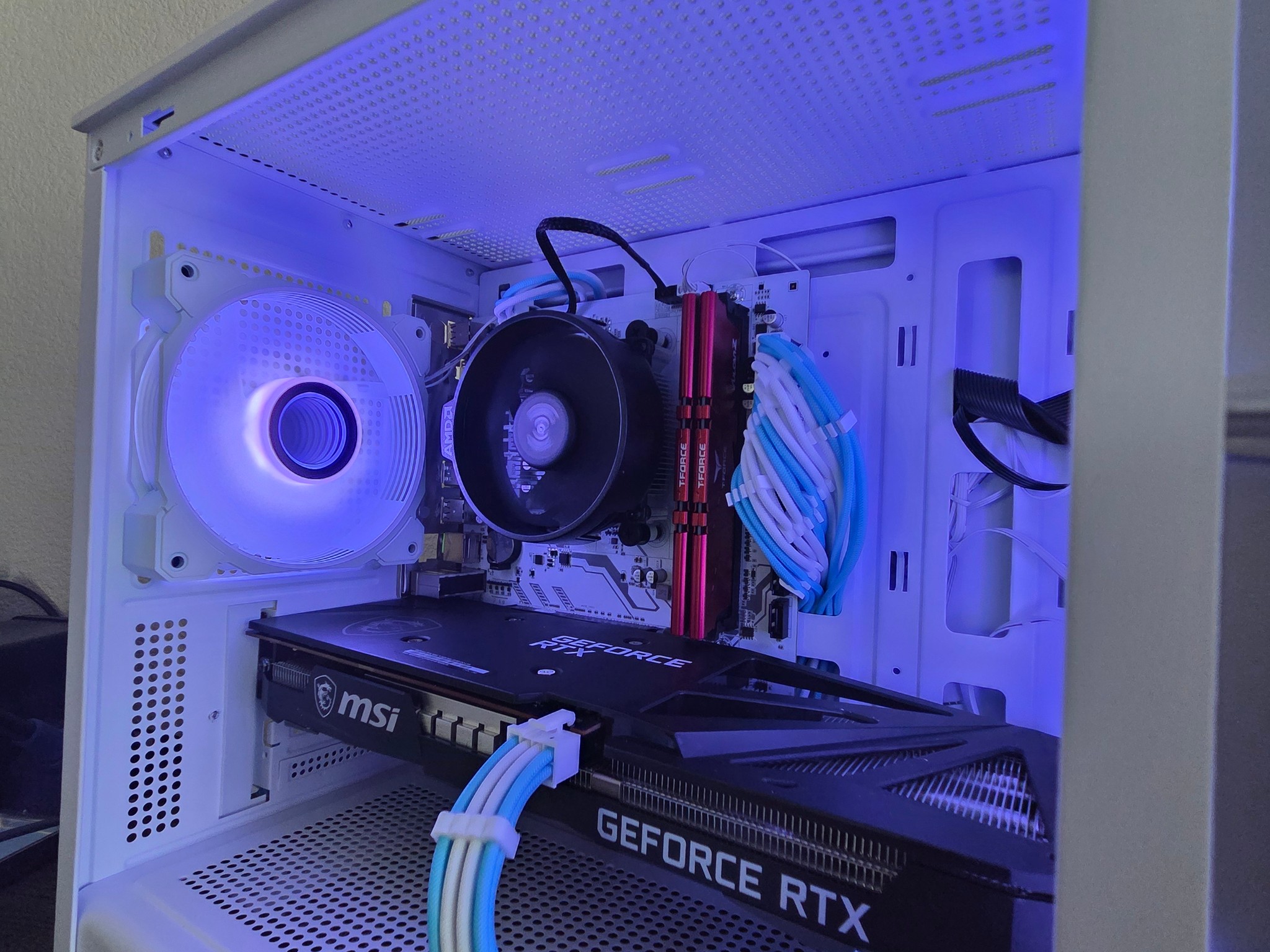 White Budget Gaming PC🤍⛄❄️🤍(3060ti)