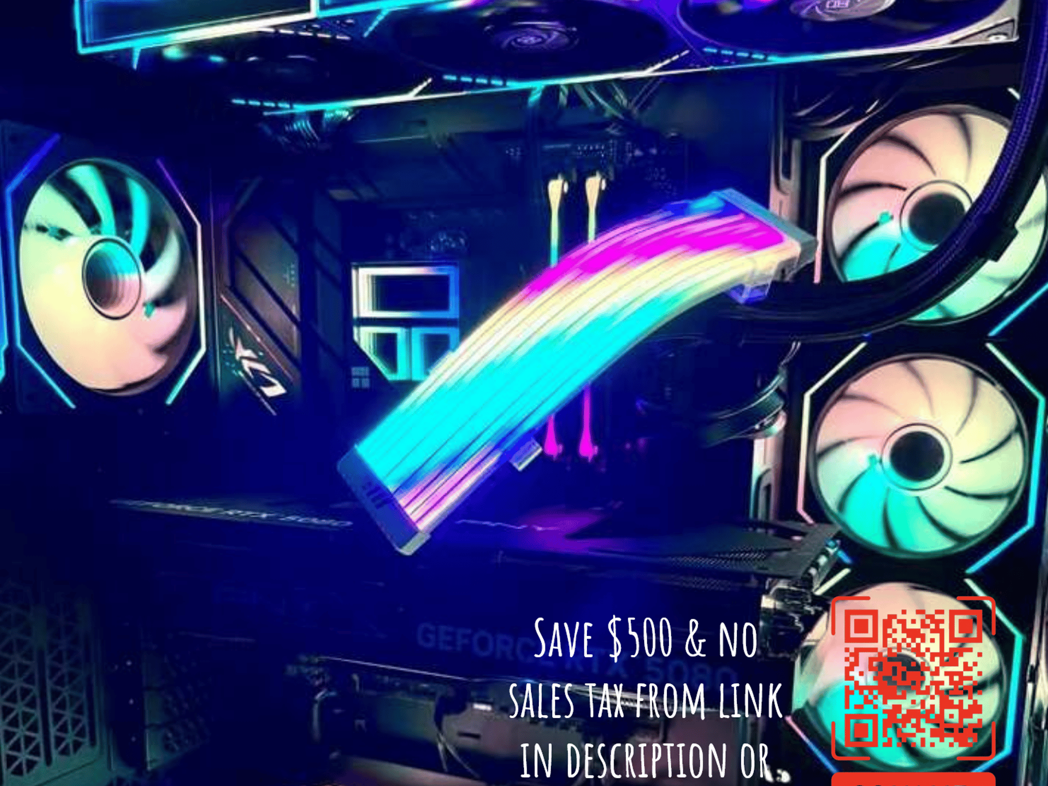 🧊 "Shadow Prism "9800X3D | RTX 5080 | 32GB DDR5🧊