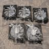 3 Forward facing fans and 2 reverse fans