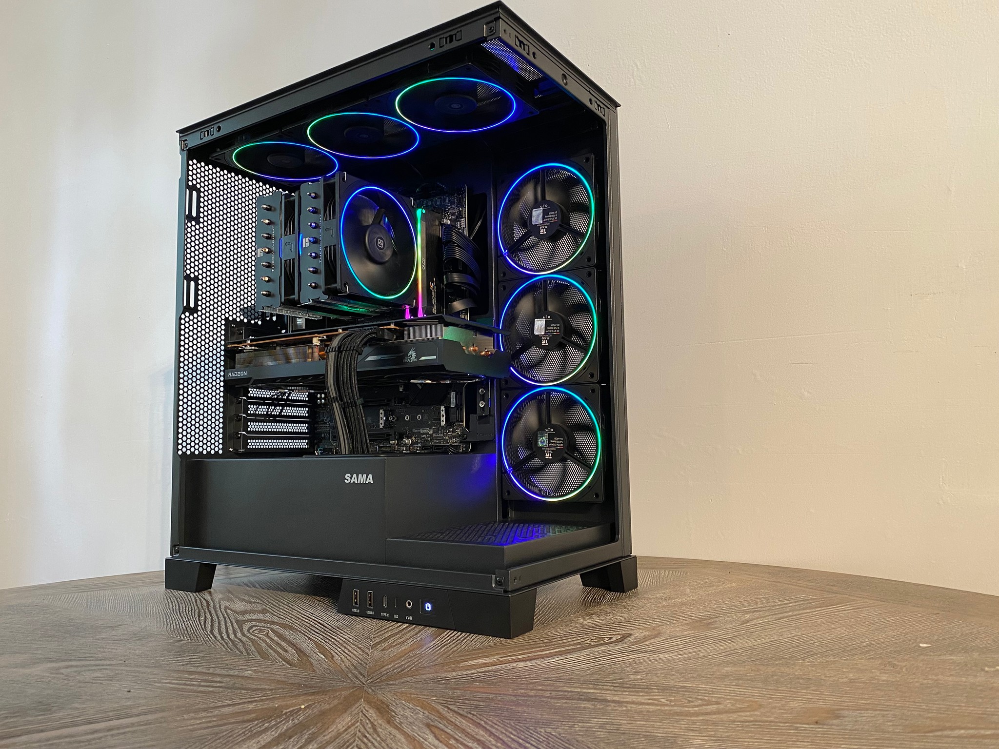 Black Opal V i9 12900K RX 6800 XT 2TB NVME 32GB DDR5 Gaming, Streaming, Editing PC