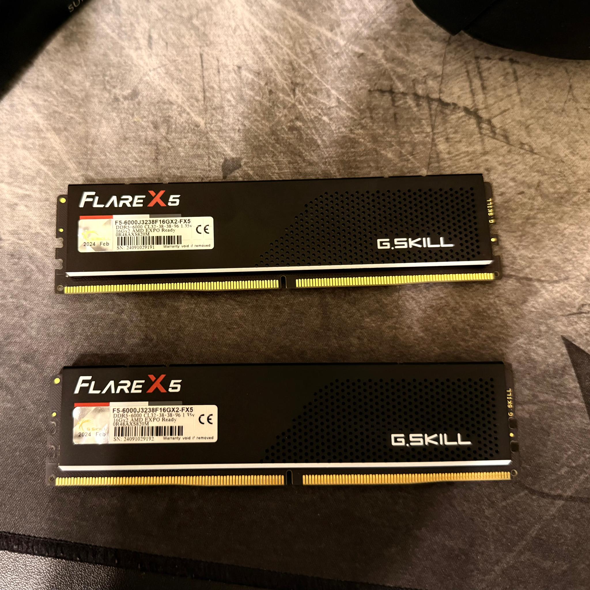 G.Skill Flare X5 DDR5-6000 CL32