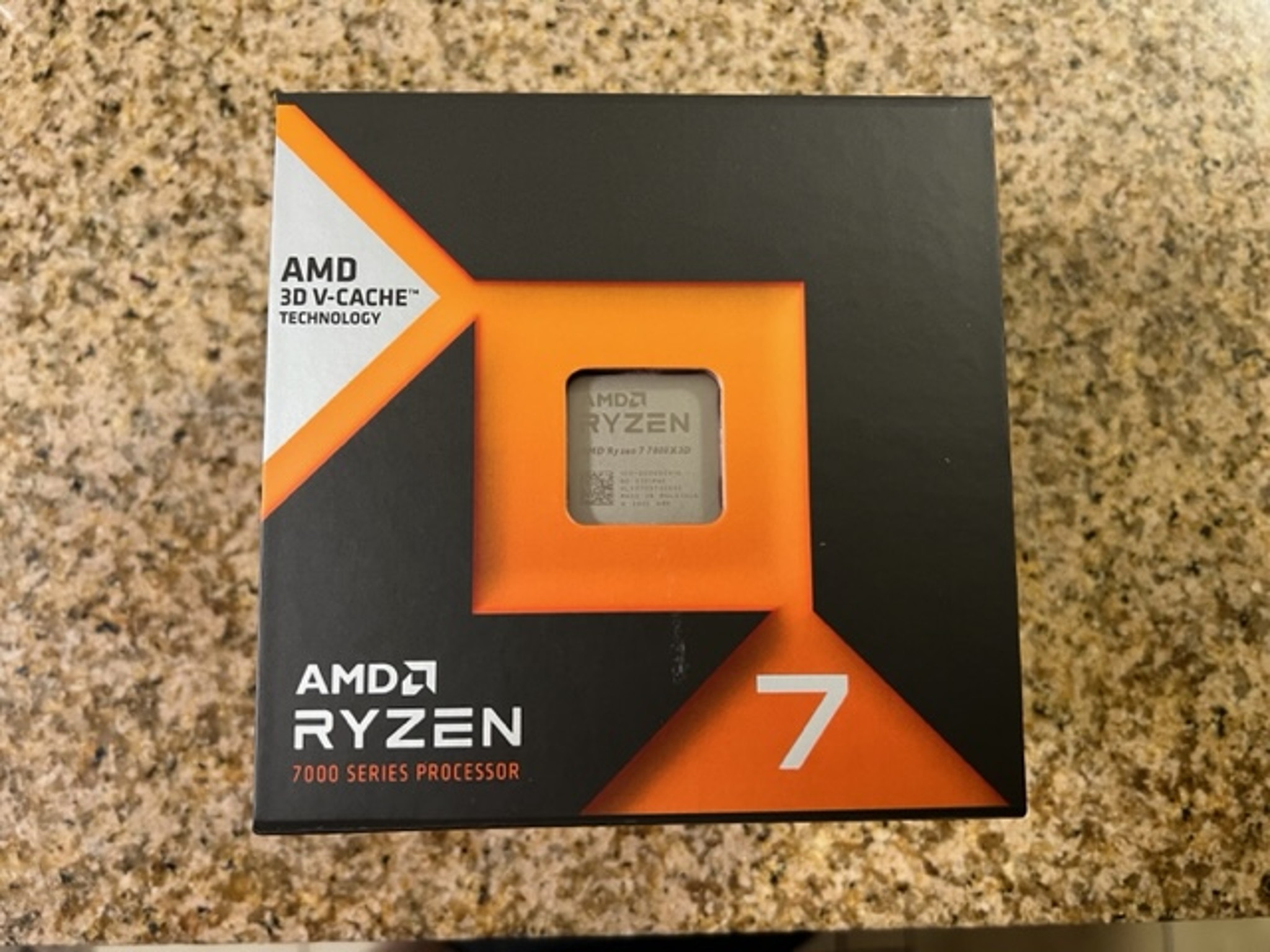 AMD Ryzen 7 7800X3D Raphael AM5 4.2GHz 8-Core Boxed Processor