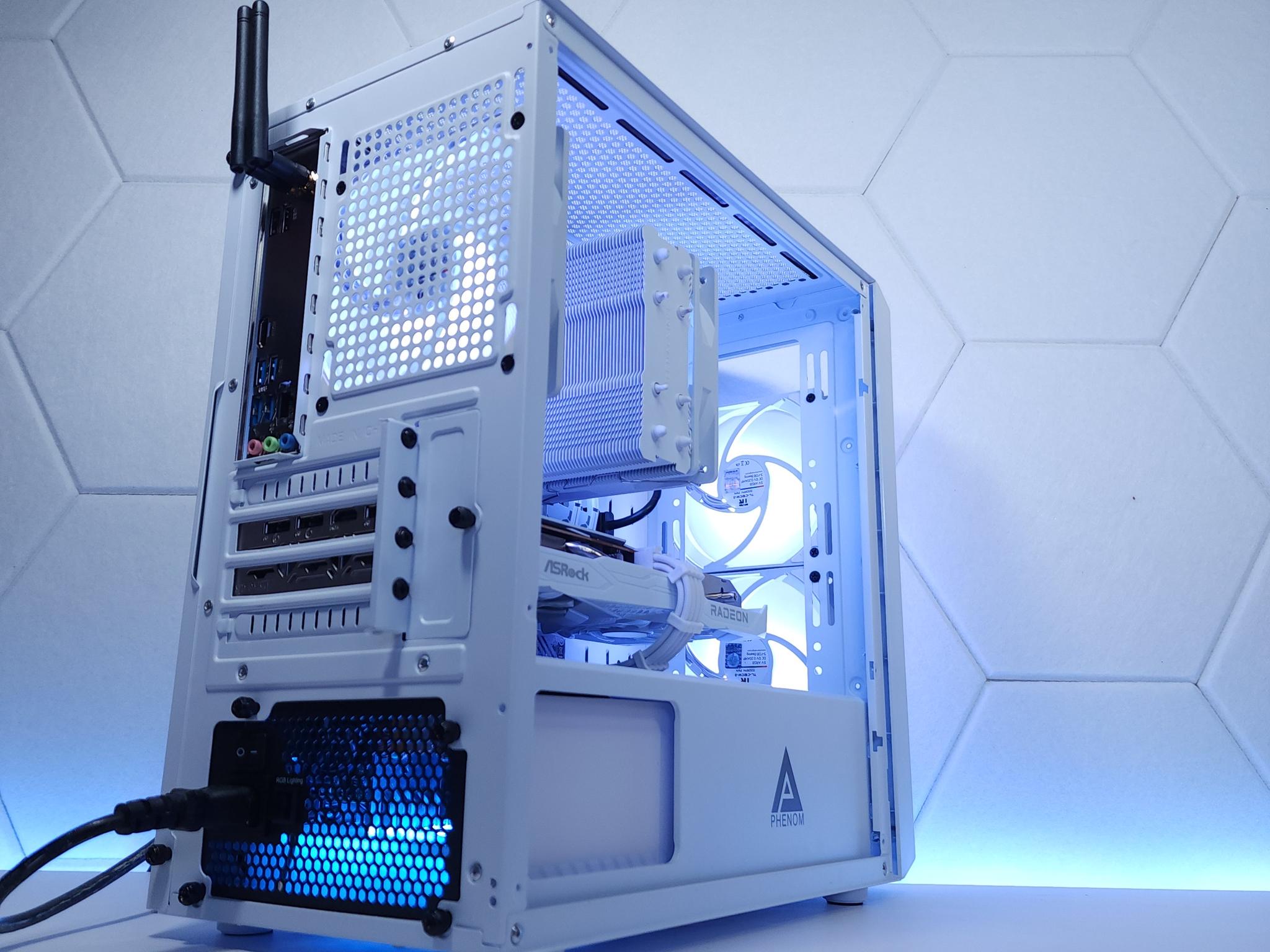 🤍White Custom Build To Order [ Ryzen 5 5500 | RX 6600 ]