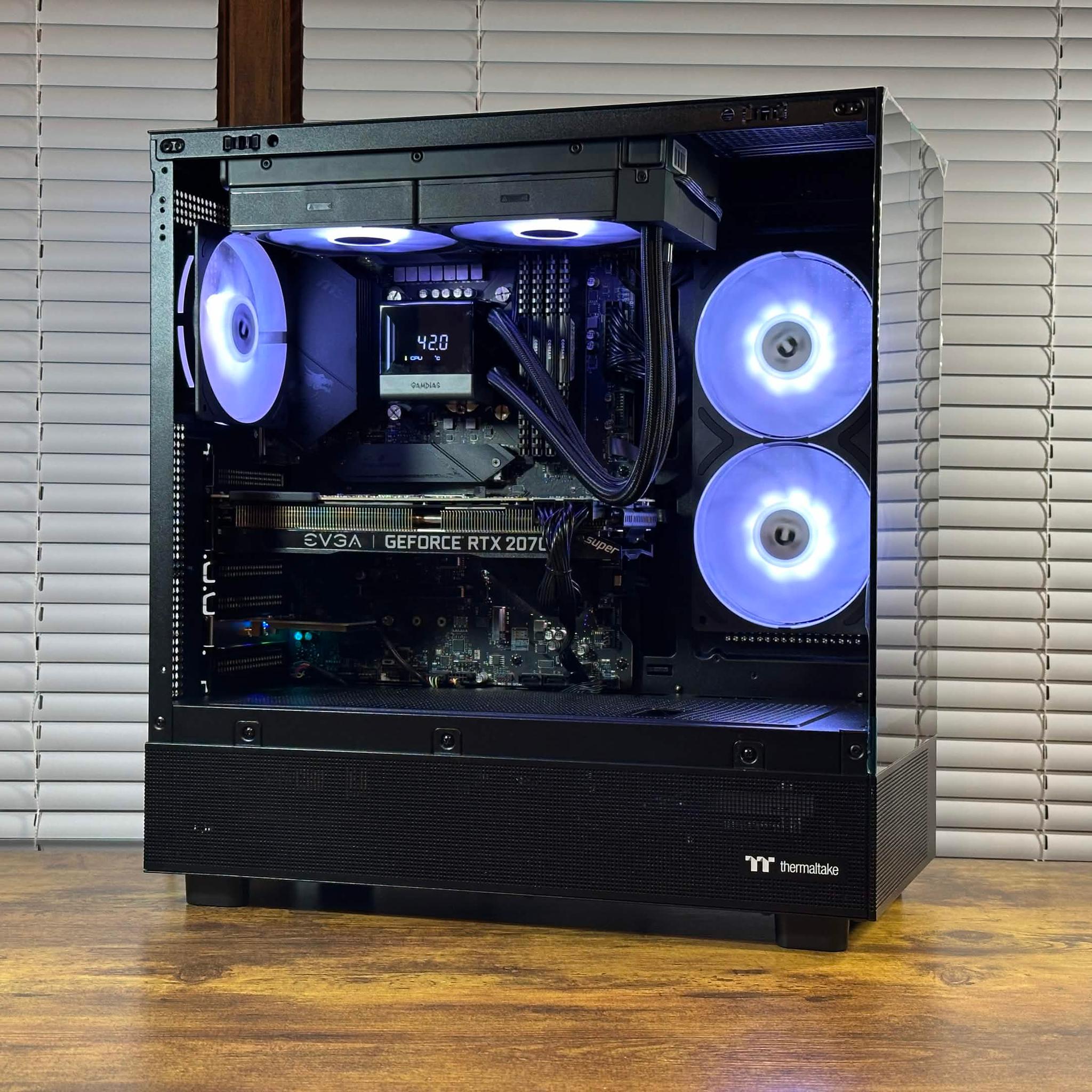 RTX 2070S 8GB | Intel i5-11400 | 16GB DDR4 | 1.5TB Storage | Win11 | WIFI | 1080P/1440P Gaming PC