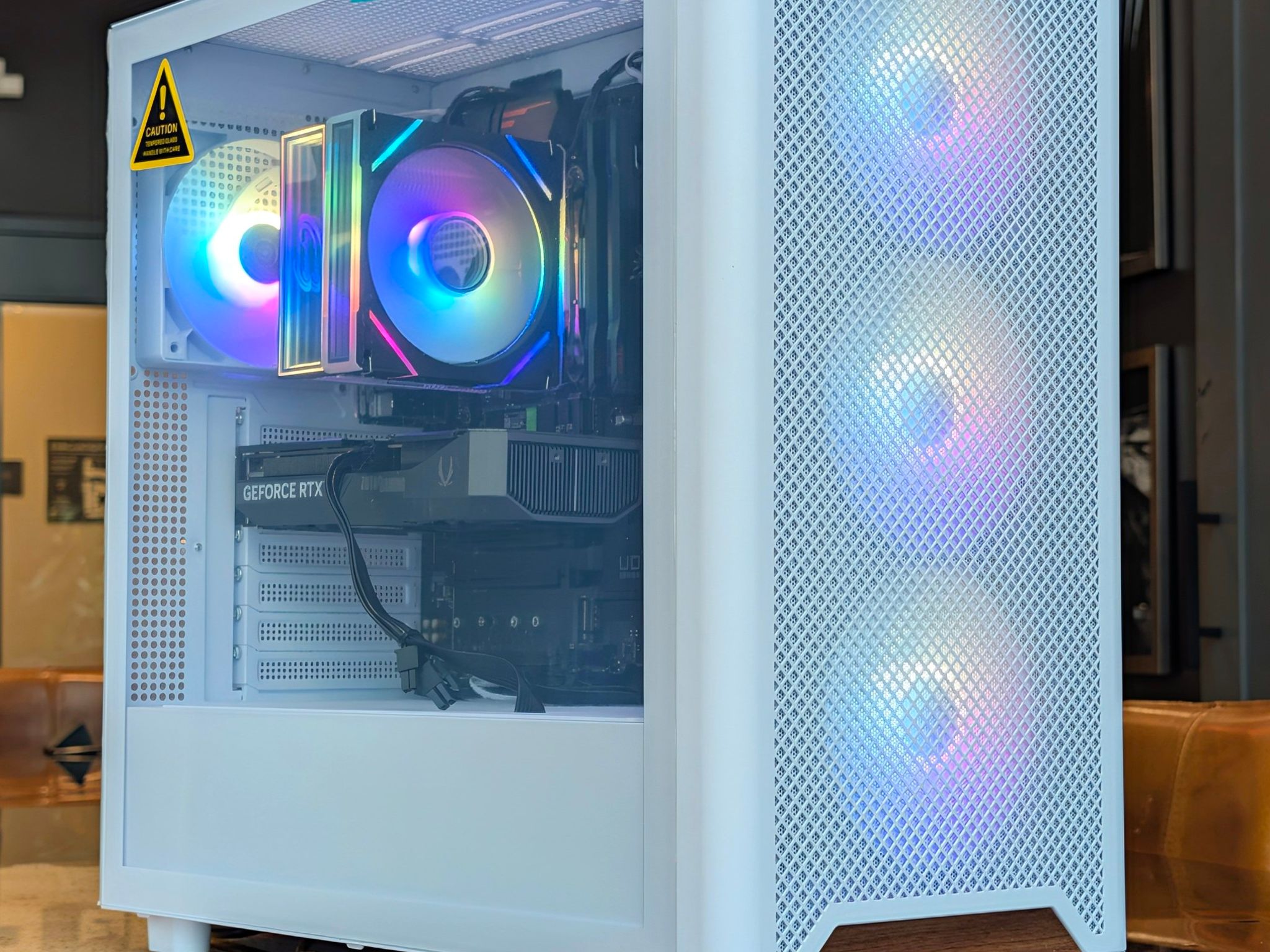 GeForce RTX 5060 Ti 8GB Custom Gaming PC - Ryzen 7 5700, 16GB RAM, 1TB NVMe SSD