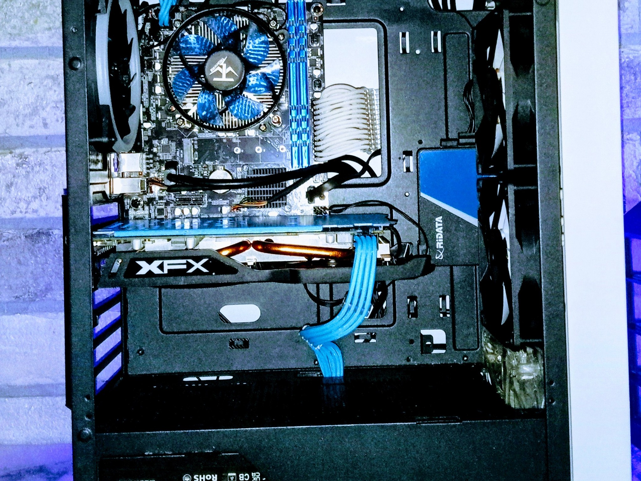 DeskTop Computer-i7 3770-16gb Ram-Rx 570 4g-512 SSD HD-700W PSU-6 120MM CASE FANS-WIN 11 PRO