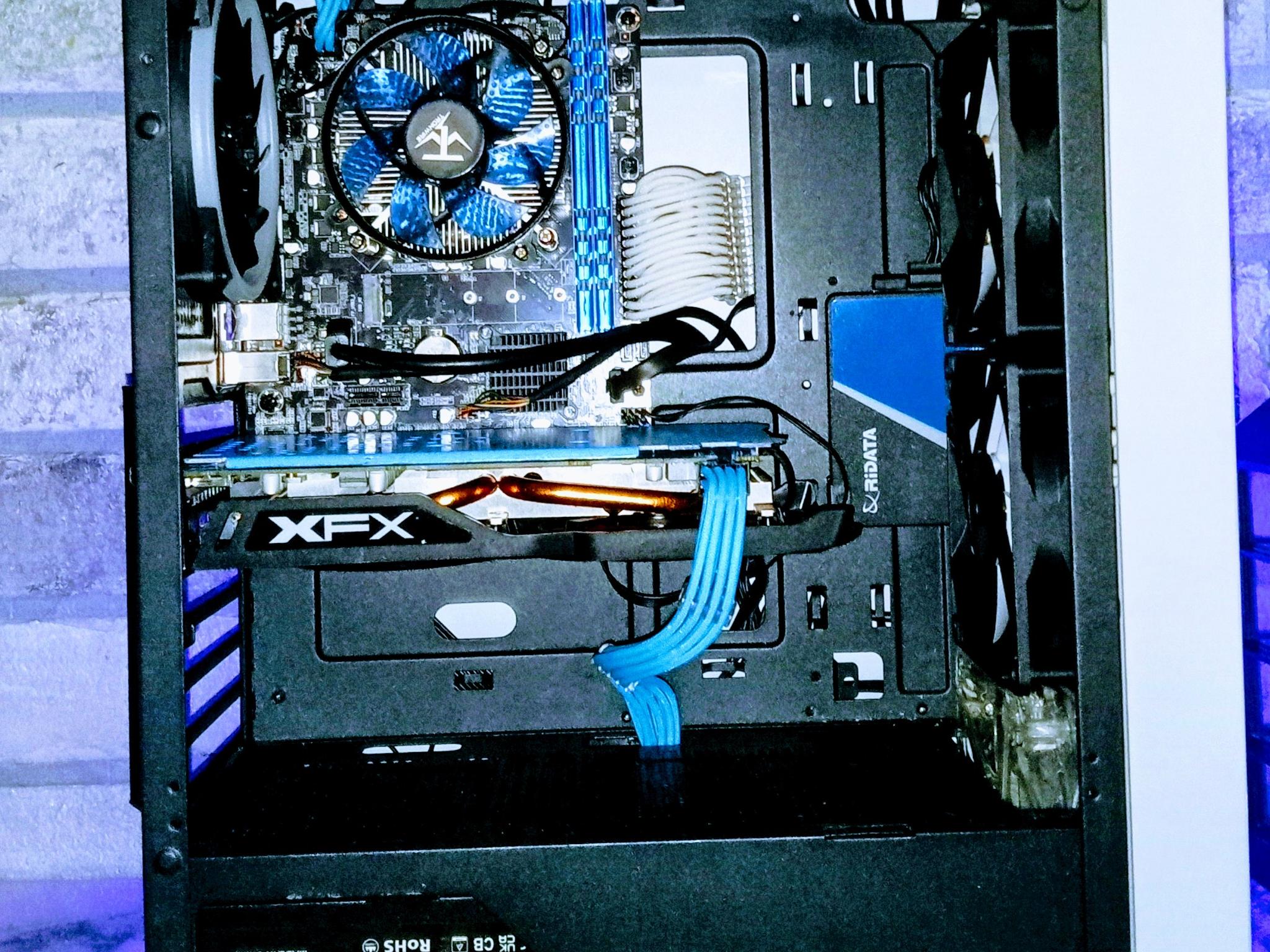 DeskTop Computer-i7 3770-16gb Ram-Rx 570 4g-512 SSD HD-700W PSU-6 120MM CASE FANS-WIN 11 PRO