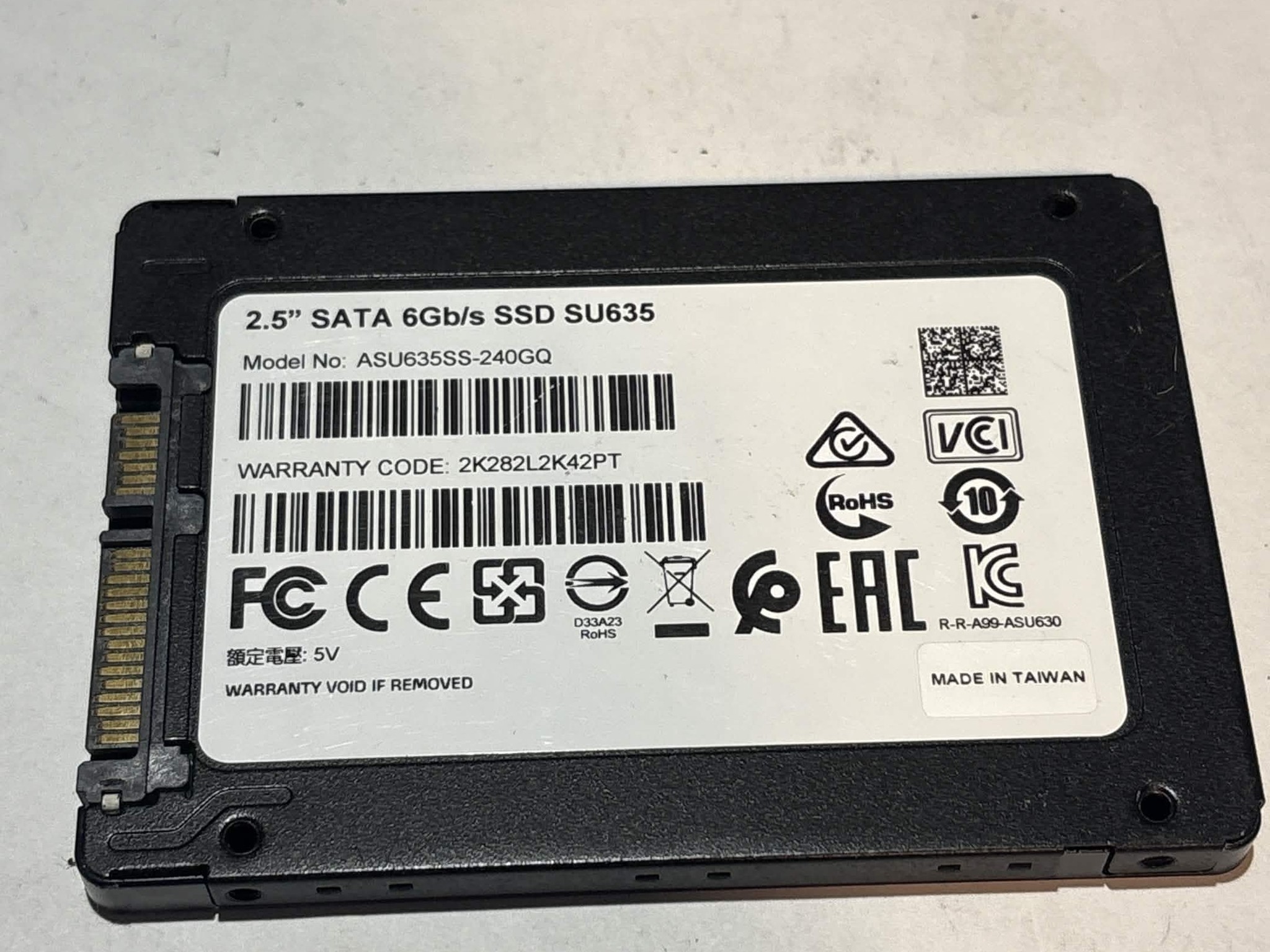 ADATA SU635 240GB SATA SSD | Tested & Functional