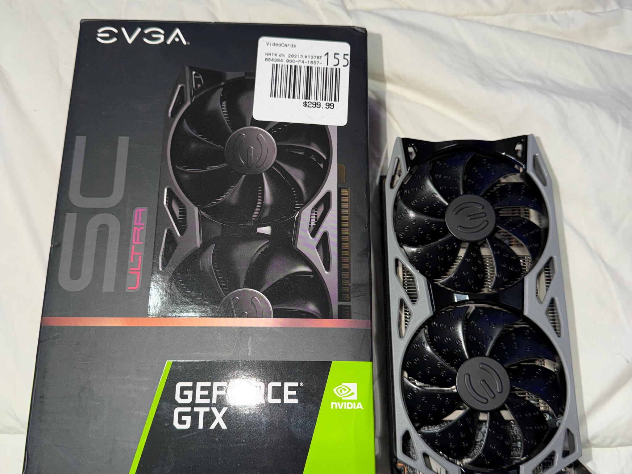 EVGA GeForce GTX 1660 Ti SC ULTRA GAMING (6GB) GDDR6