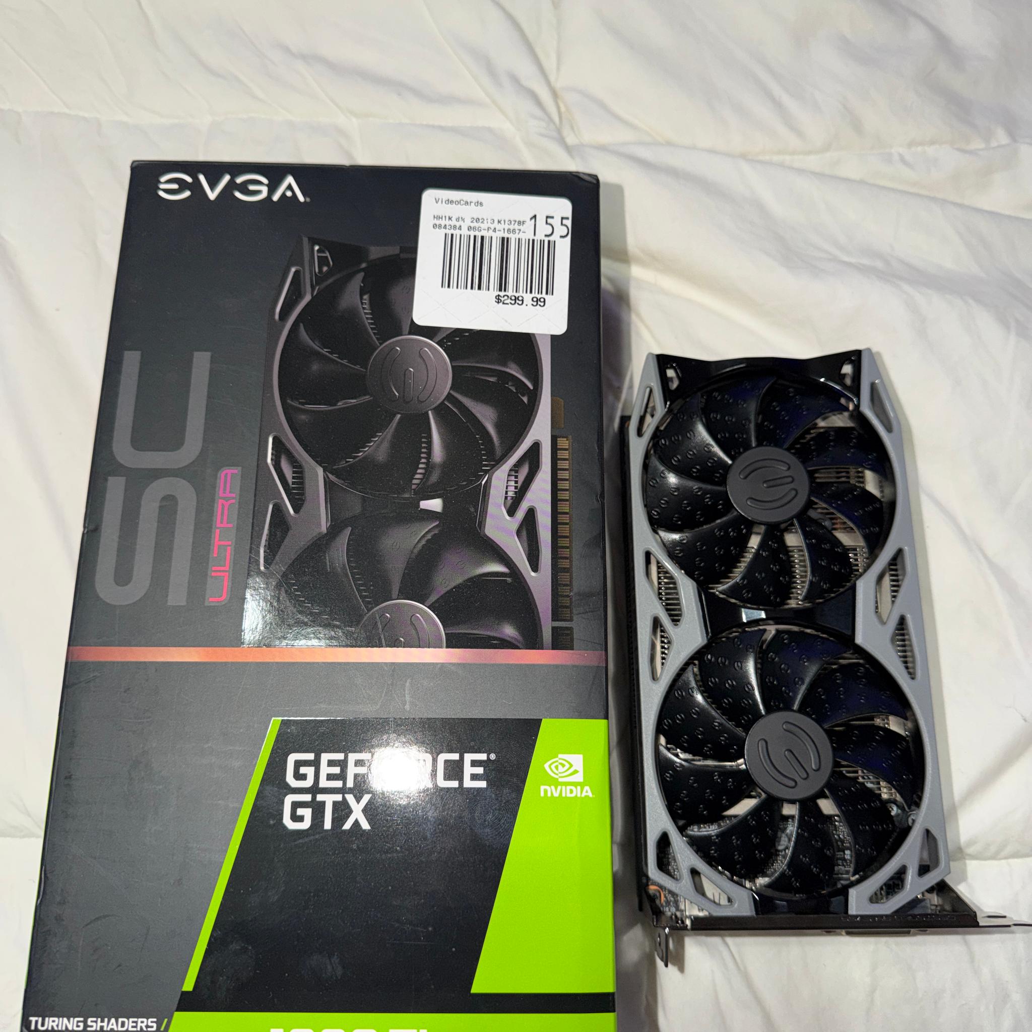 EVGA GeForce GTX 1660 Ti SC ULTRA GAMING (6GB) GDDR6