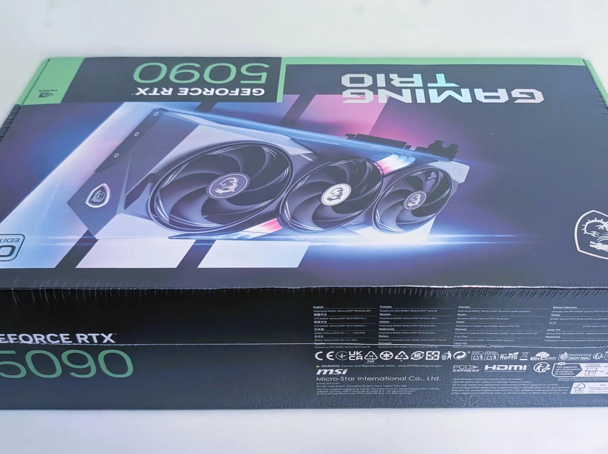 GeForce RTX 5090 GAMING TRIO OC 32G Graphics Card Brand New