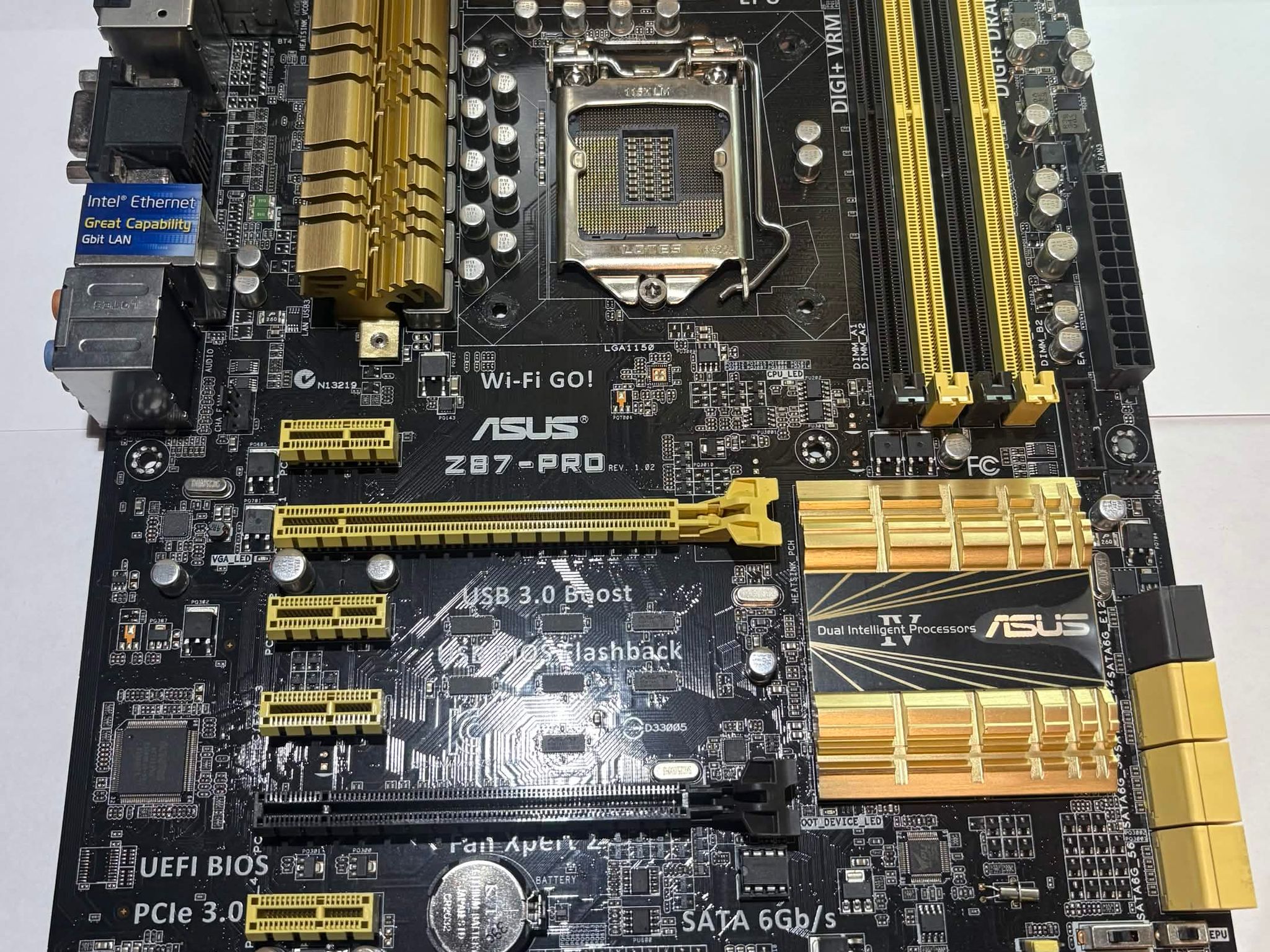 ASUS Z87-PRO LGA1150 ATX Motherboard | Wi-Fi GO! | DDR3 | Fully Tested